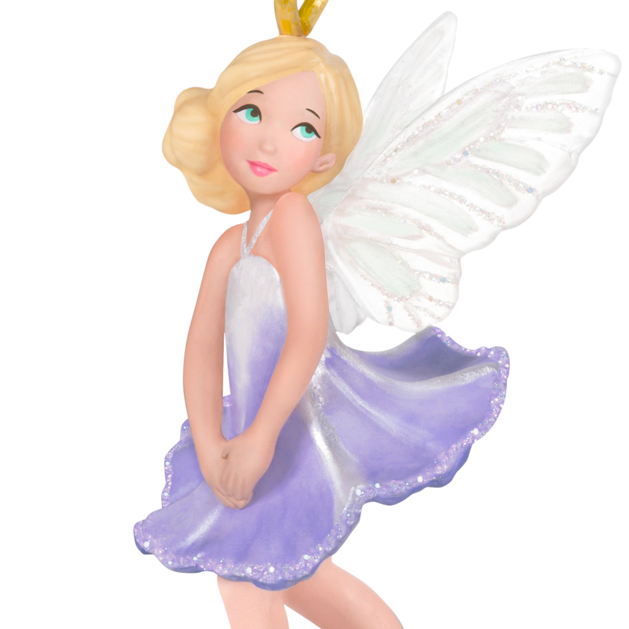 Hallmark Keepsake 1 Mini Christmas Ornament 2025, Morning Glory Fairy, Gifts for Friends and Family
