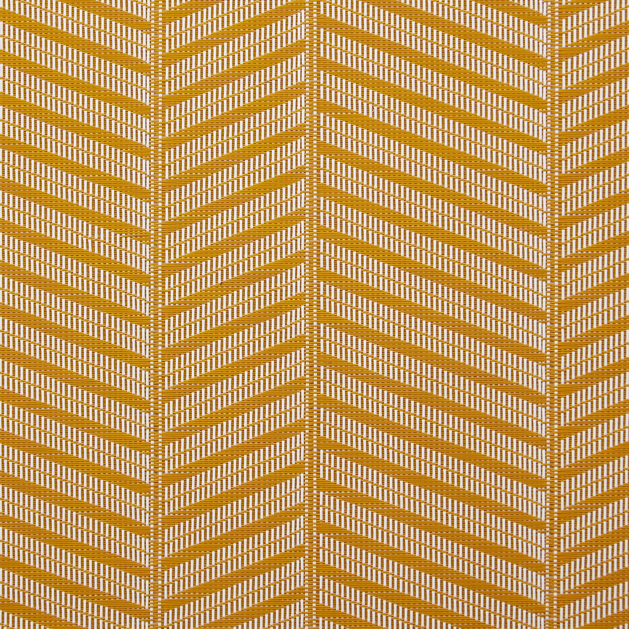 Dii Farmhouse Stripe Woven Tabletop Collection Placemat Set, 13X17.25, Honey Gold, 6 Piece