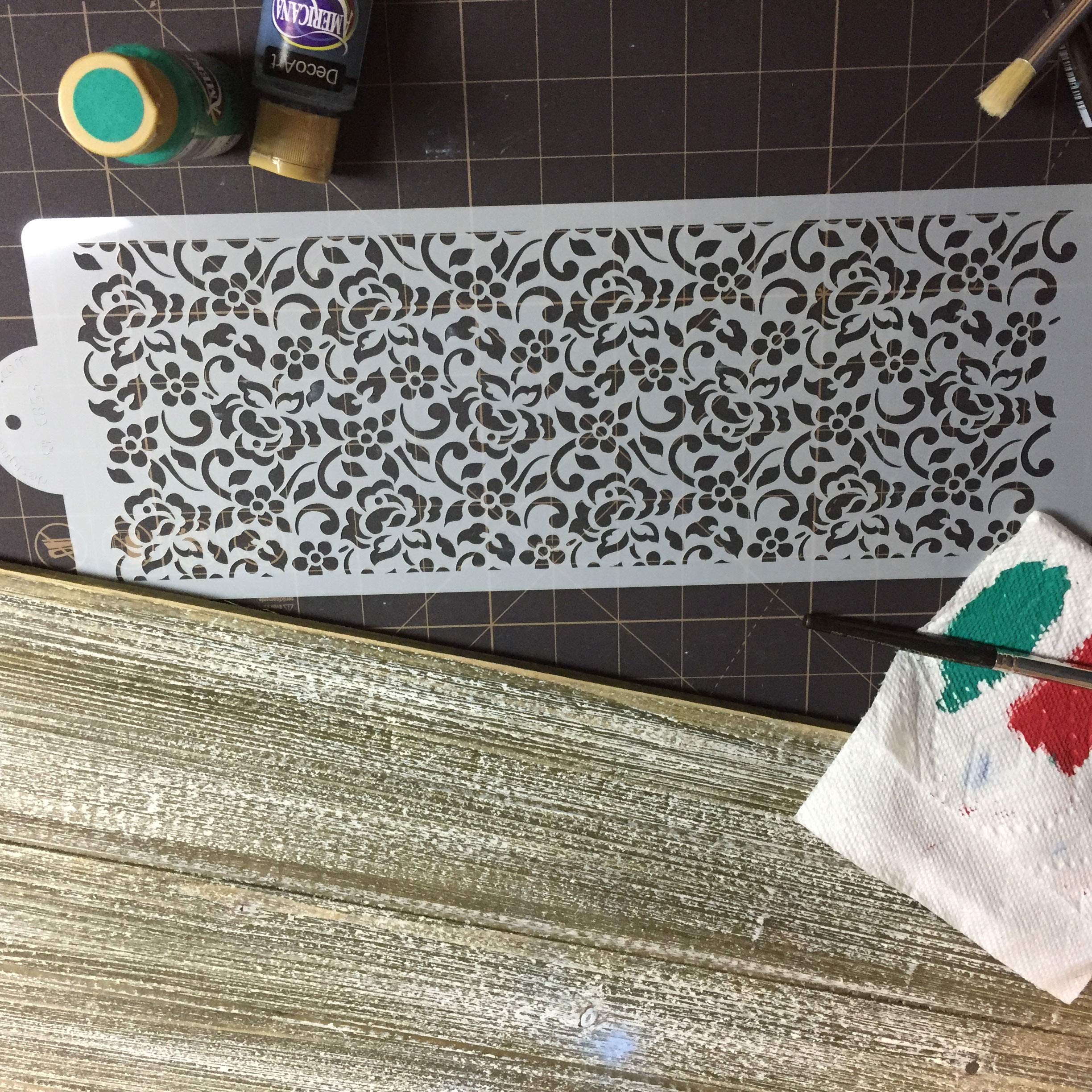 Chantilly Lace 2 Stencil By Designer Stencils