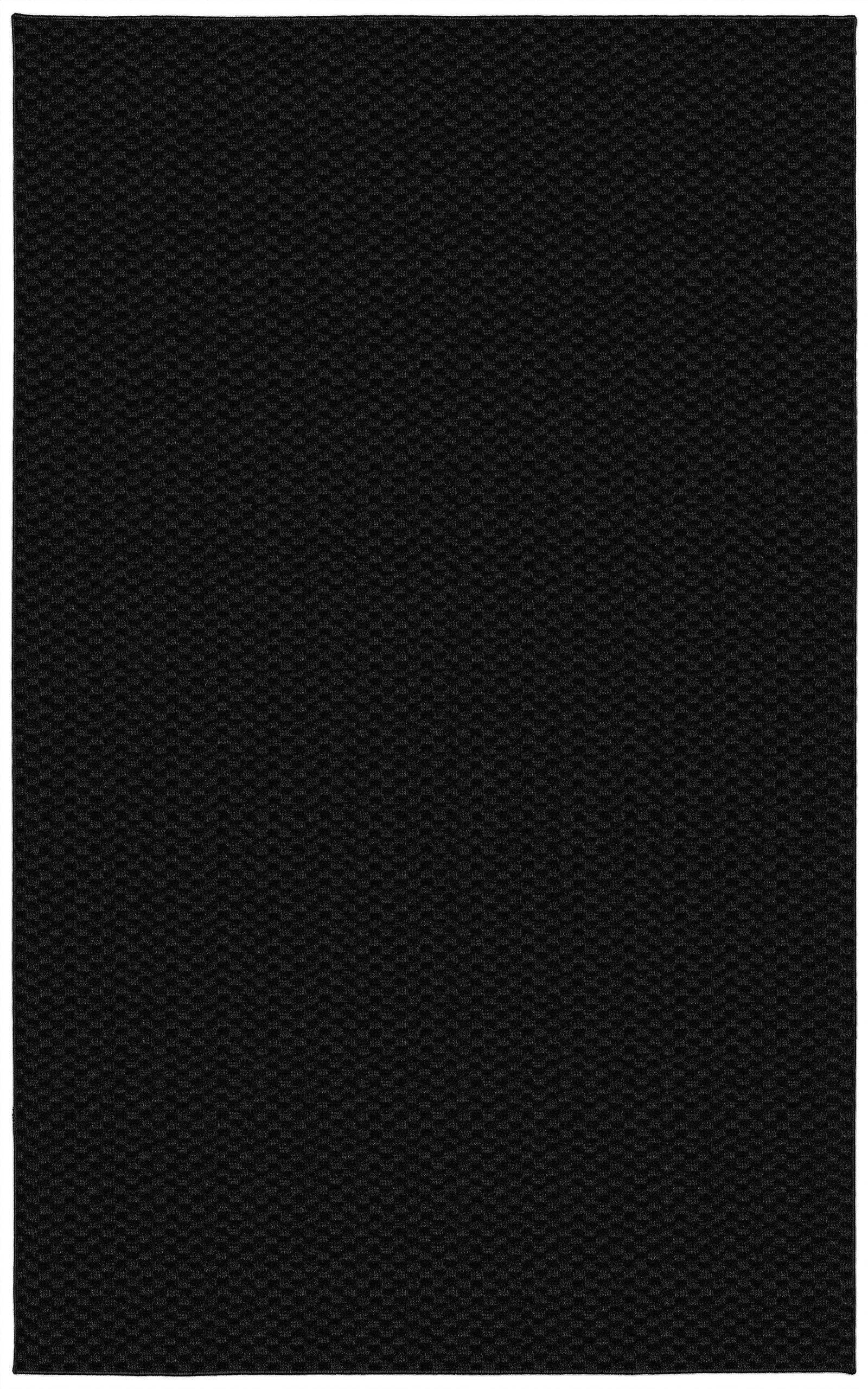 Garland Rug Medallion Area Rug, 9-Feet by 12-Feet, Black