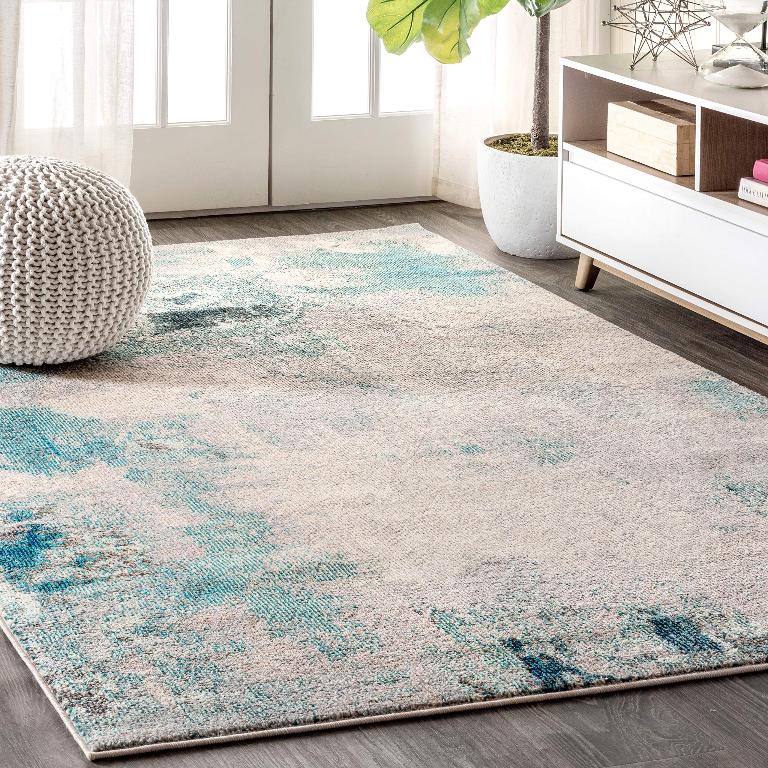 JONATHAN Y CTP104A-5 Contemporary POP Modern Abstract Vintage Indoor Area -Rug, Transitional, Bohemian Easy -Cleaning,Bedroom,Ki