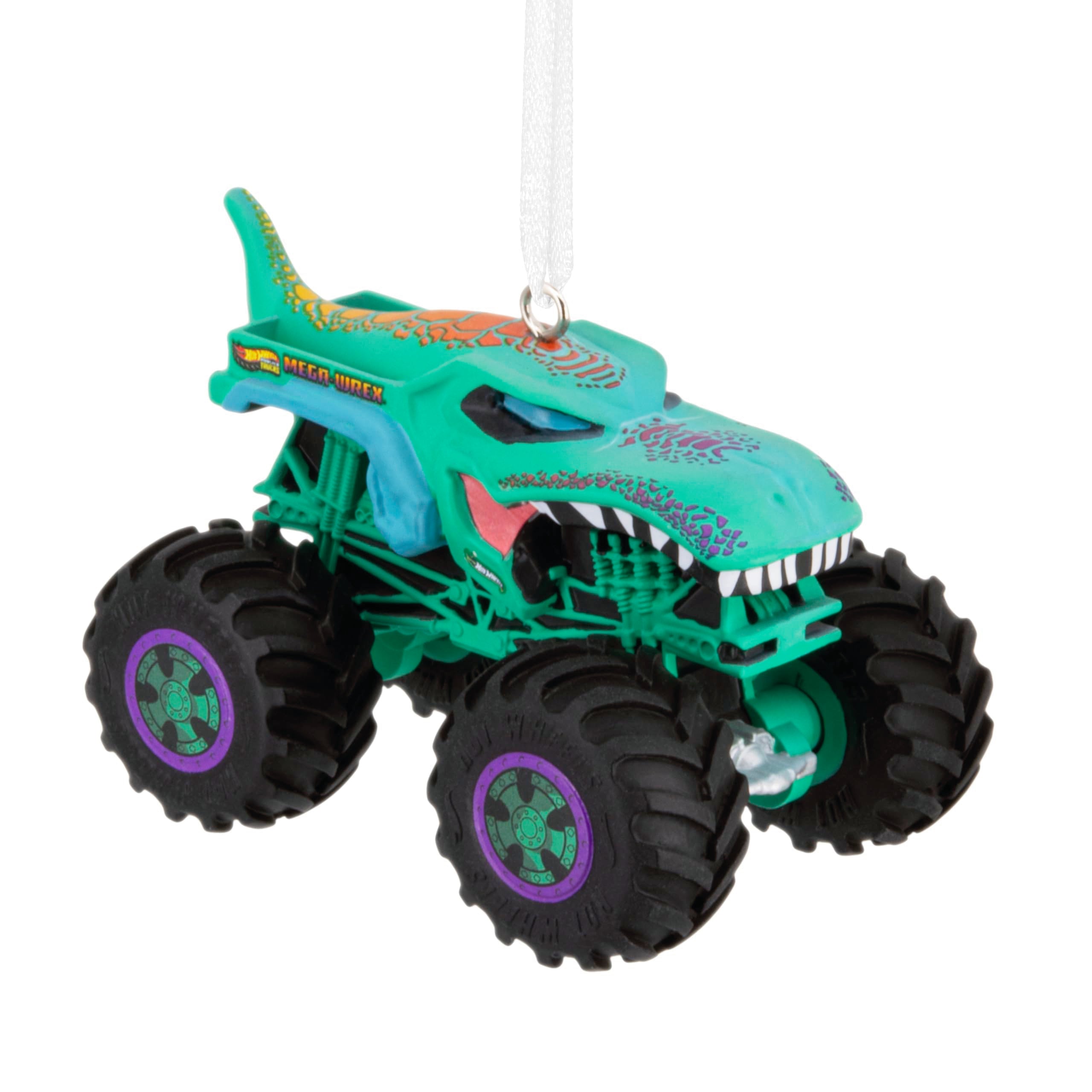 Hallmark Hot Wheels Monster Trucks Mega-Wrex Christmas Ornament, Gifts for Kids