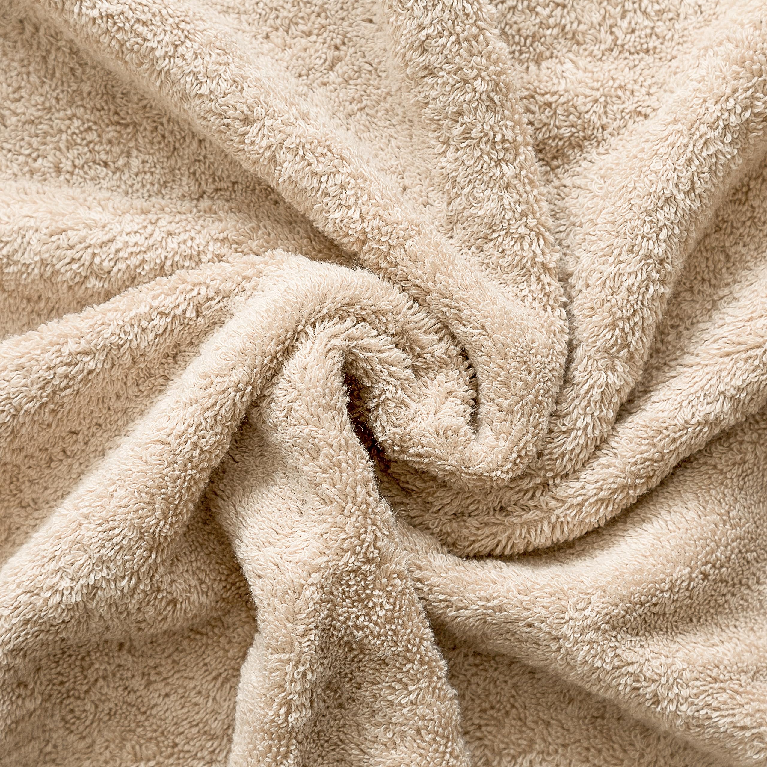 Cotton Paradise Oversized Bath Sheet  100% Cotton 40x80 Clearance Bath Towel Sheet  Jumbo Large Bath Towel for Bathroom  Sand Taupe Bath Sheet