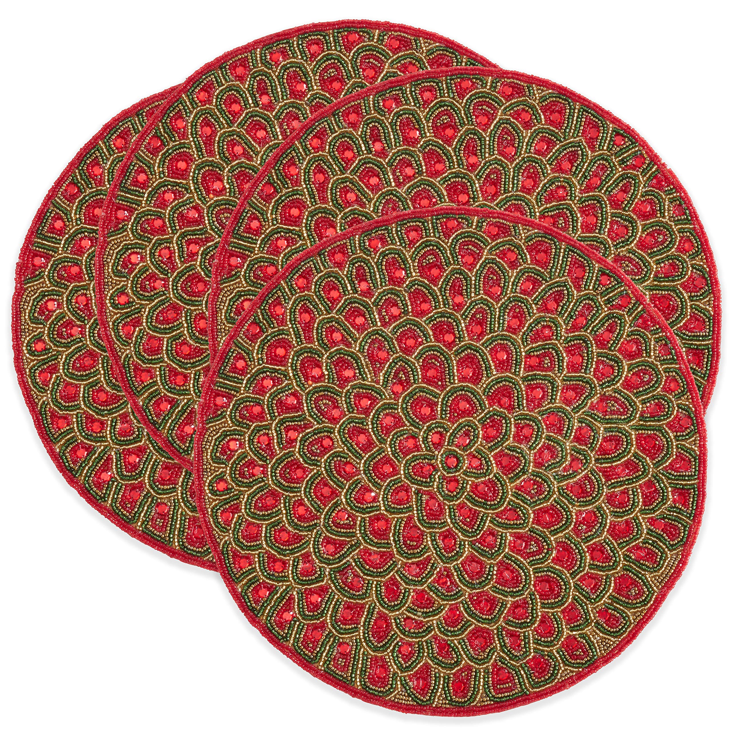Beaded Placemats (Set Of 4)