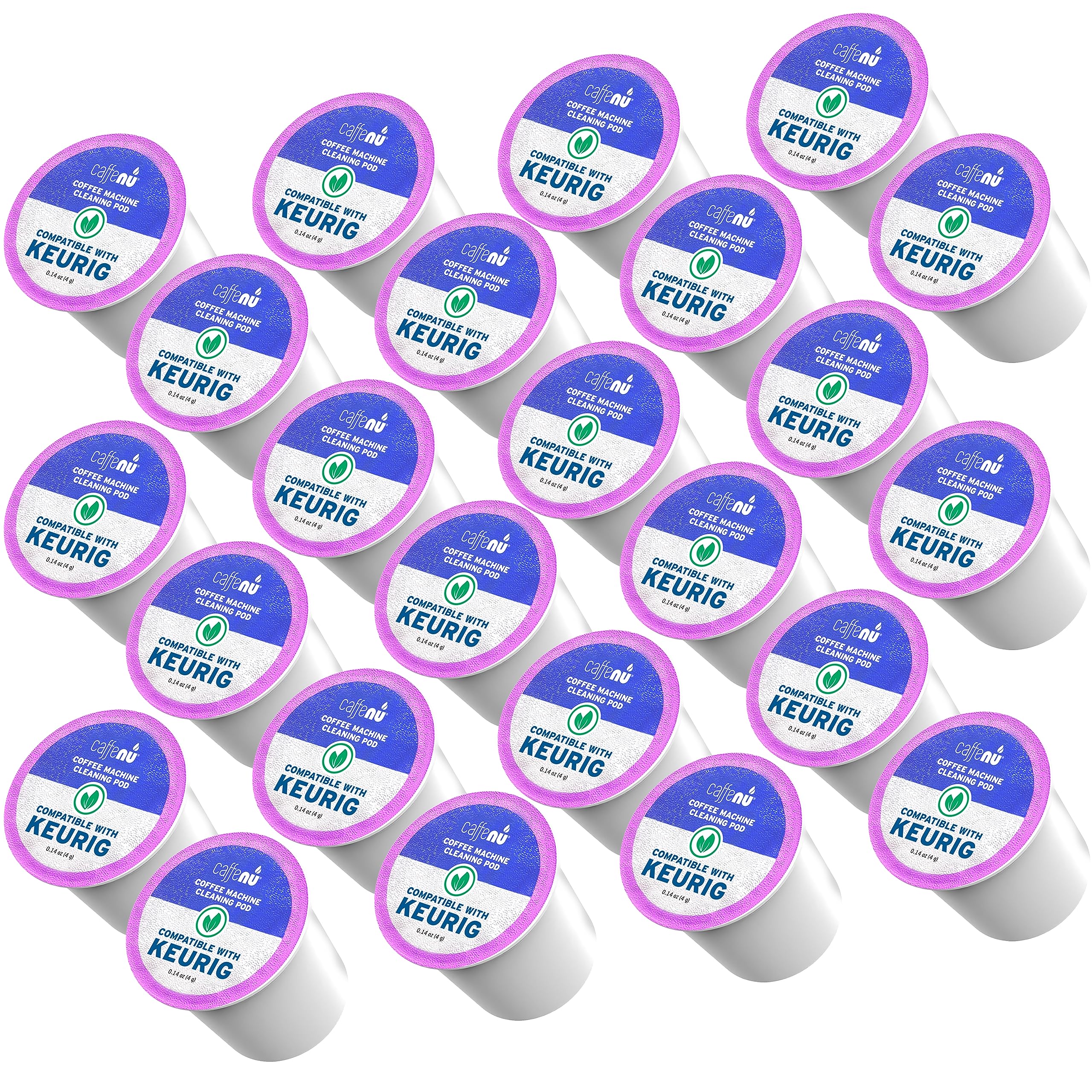 Keurig Compatible Cleaning Pods. 24 Keurig Rinse Pods Keurig Cleaner Kit. Eco Friendly, Removes Stale Coffee Residue & Stains. K