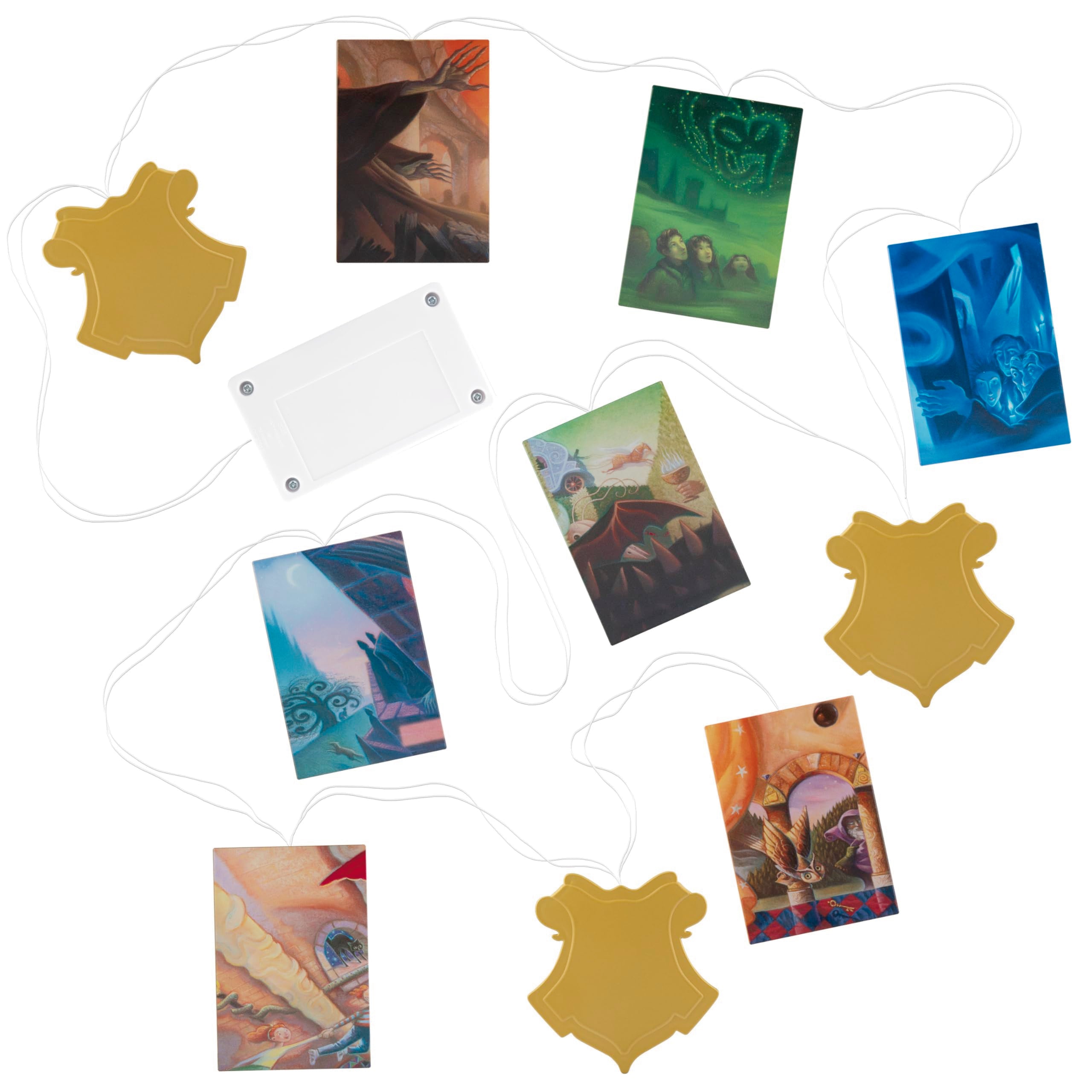 Hallmark Keepsake 7  Christmas String Lights 2025, Harry Potter 10-Light, Gifts for Harry Potter Fans