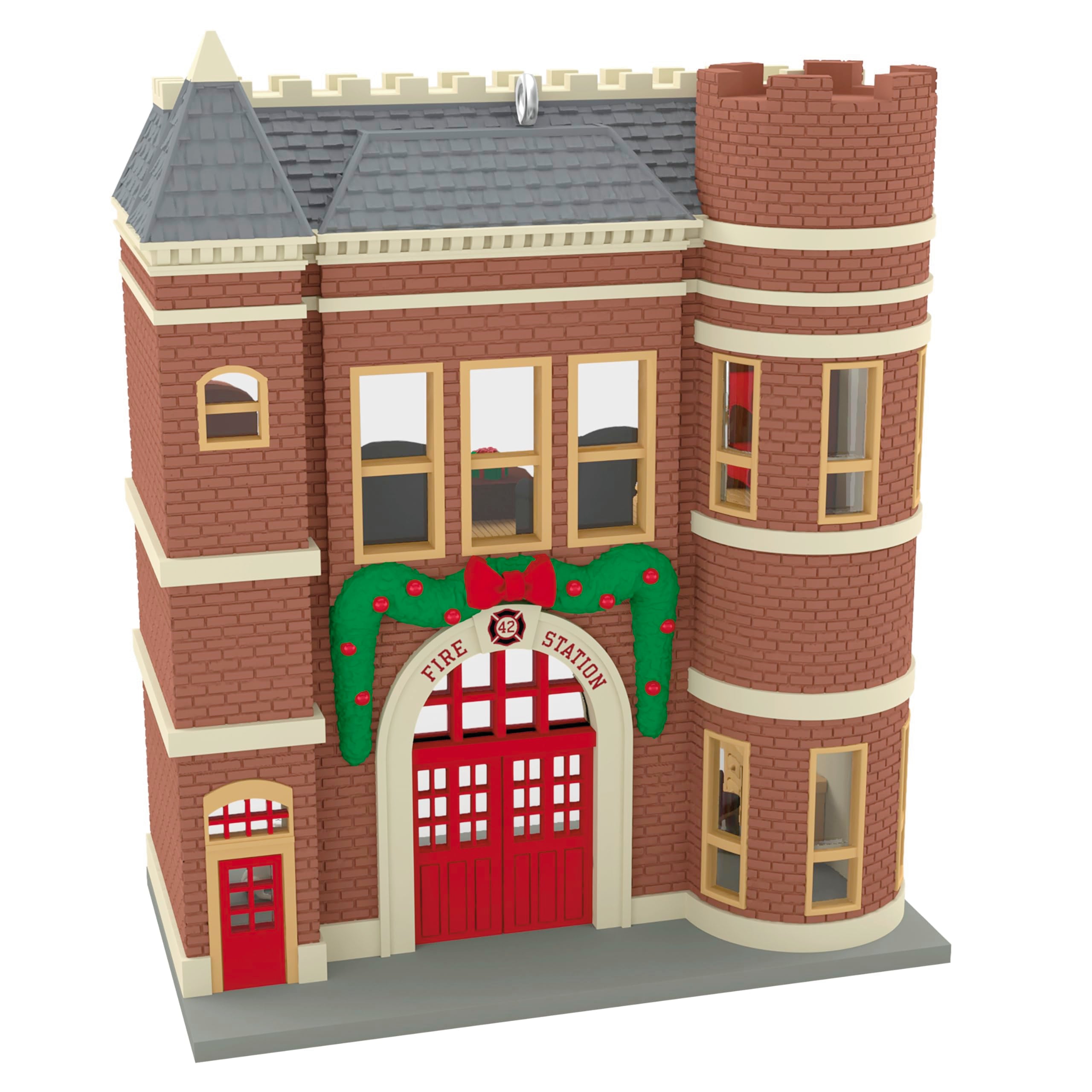 Hallmark Keepsake Christmas Ornament 2025, Nostalgic Houses and Shops Keepsake Korners Firehouse