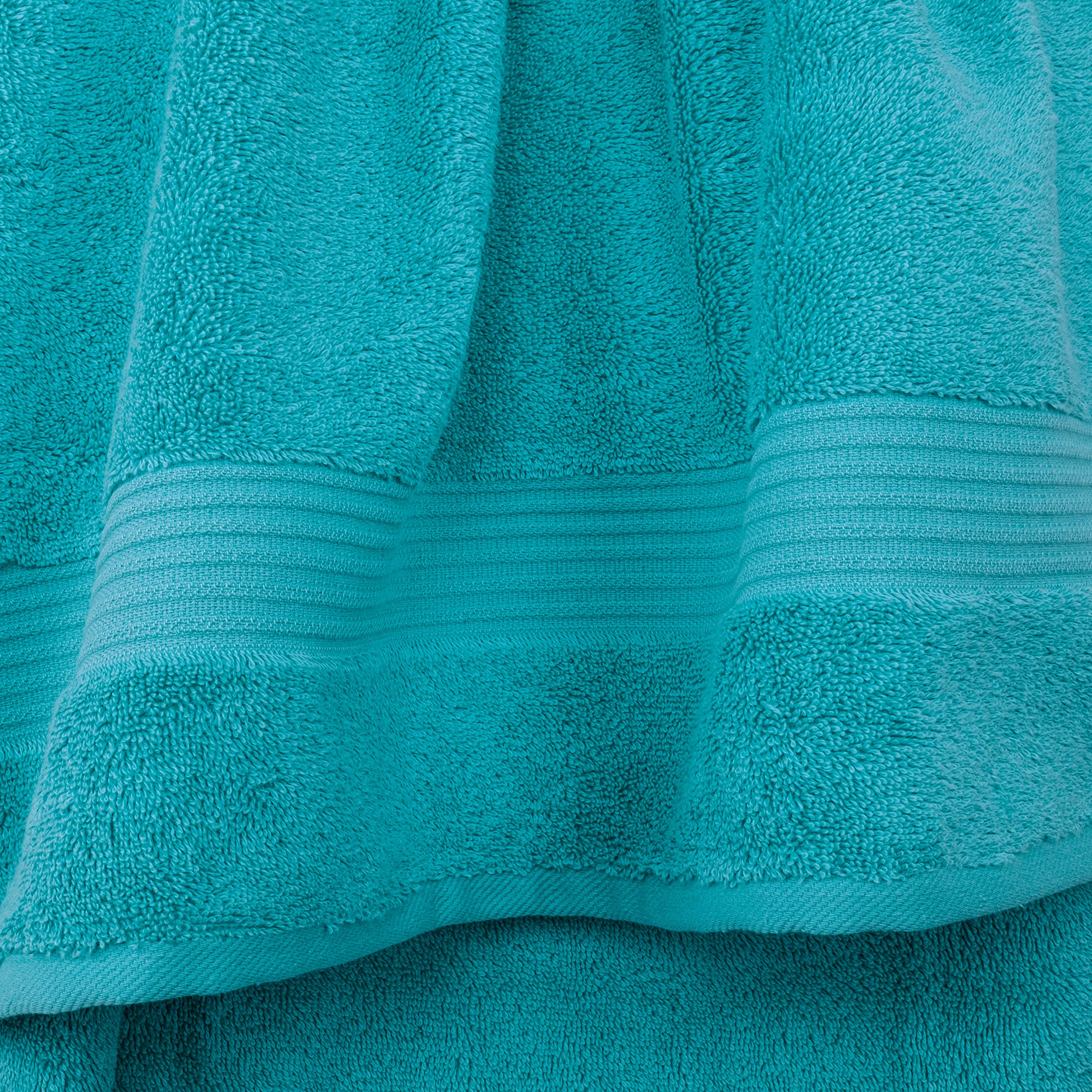 Cotton Paradise 100% Cotton Turkish Washcloths For Bathroom, 4 Piece Soft Absorbent Small Hand Face Towels Wash Rags For Body, A