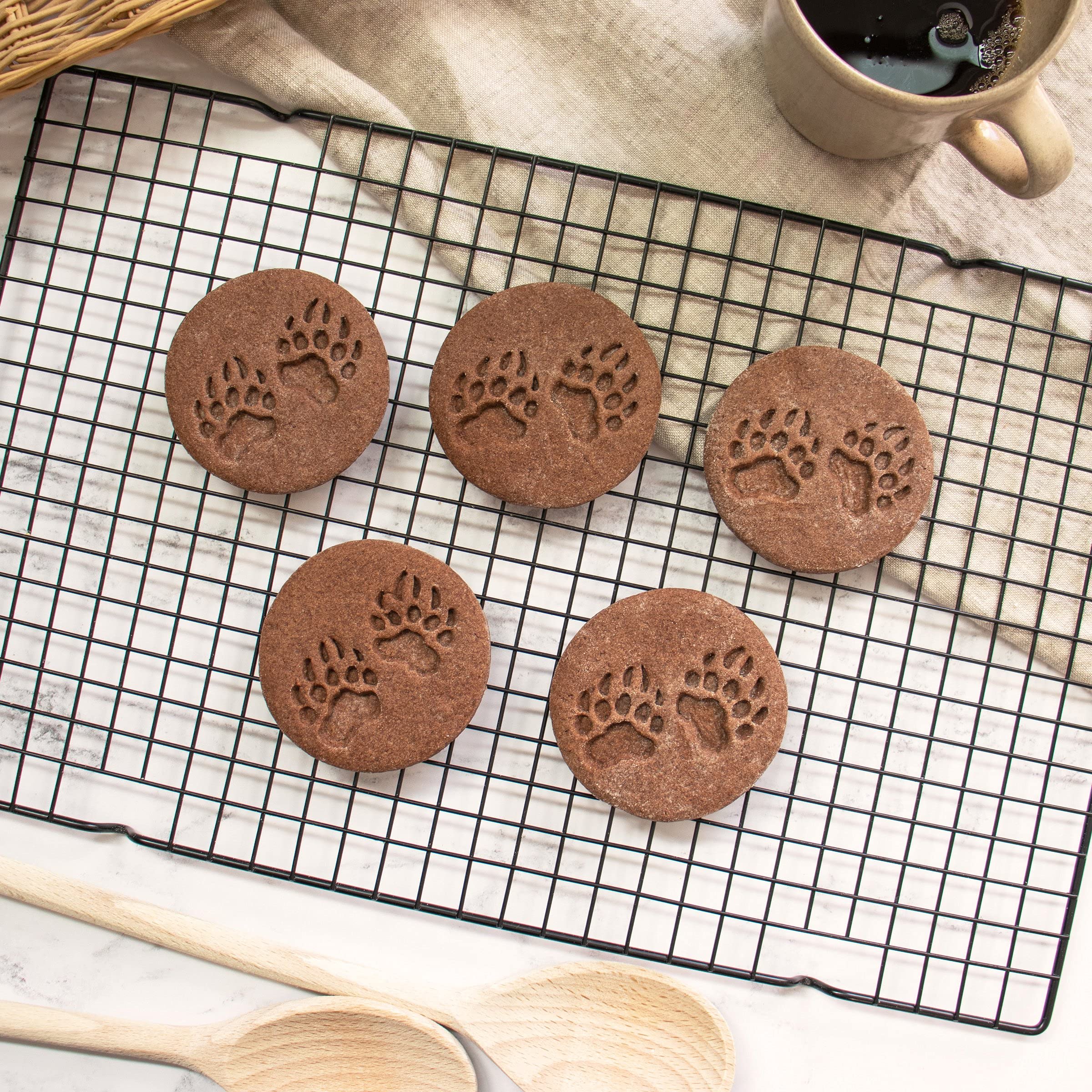Bear Paw Prints Cookie Cutter, 1 Piece - Bakerlogy