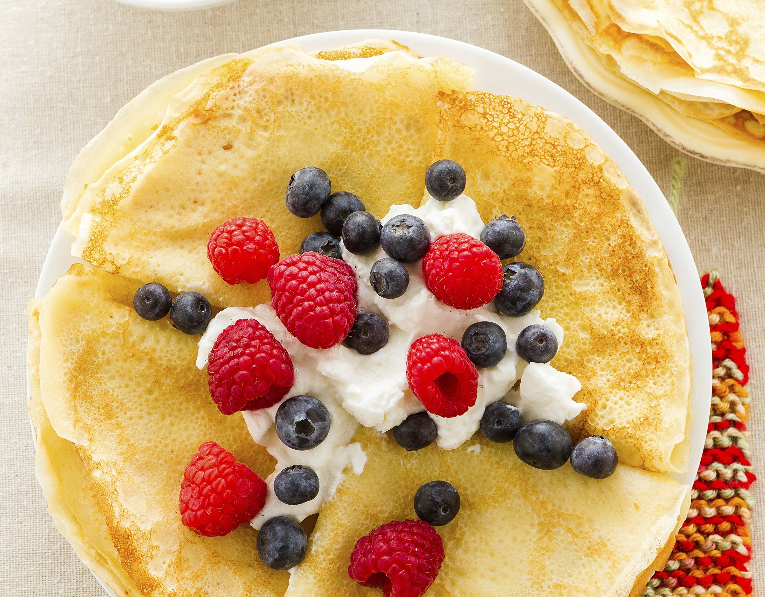 The Original Crepe Spreader And Spatula Kit - 2 Piece Set (6    Spreader And 14    Spatula) Convenient Size To Fit Large Crepe P