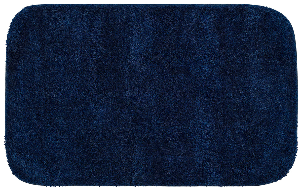 Garland Rug Traditional Bath Rug, 24-Inch By 40-Inch, Navy
