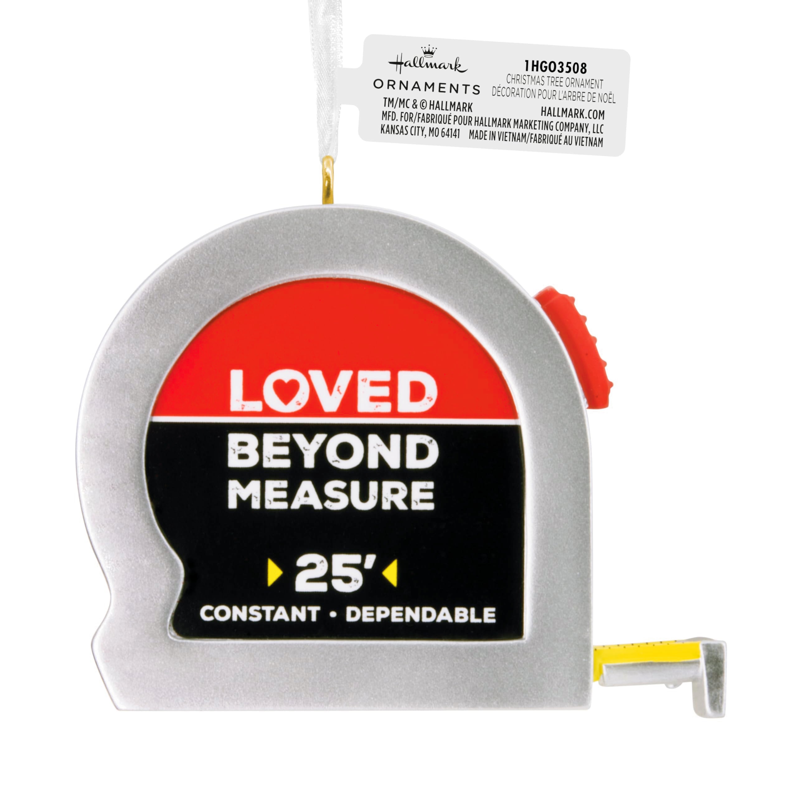 Hallmark Loved Beyond Measure Christmas Ornament
