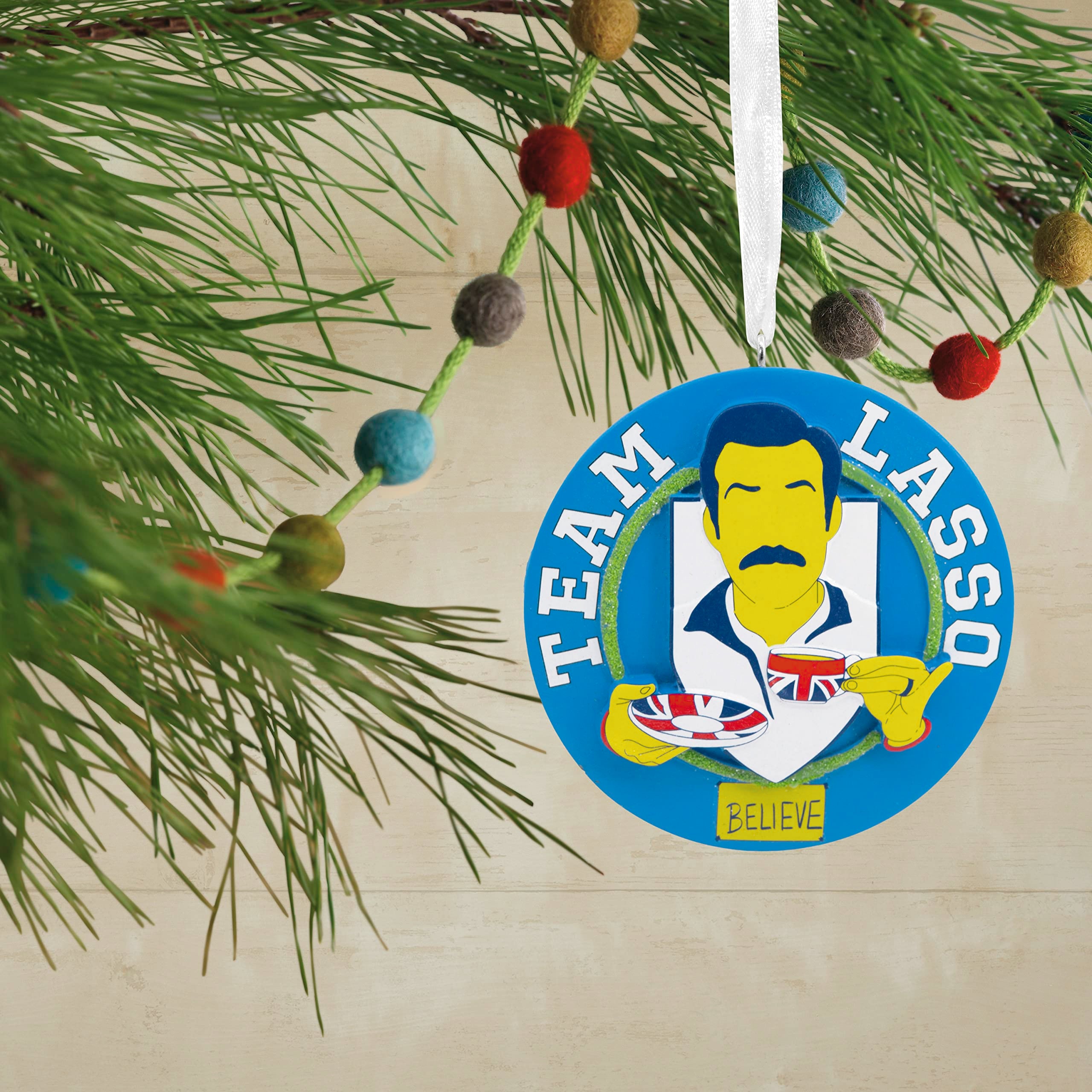 Hallmark Ted Lasso Team Lasso Christmas Ornament
