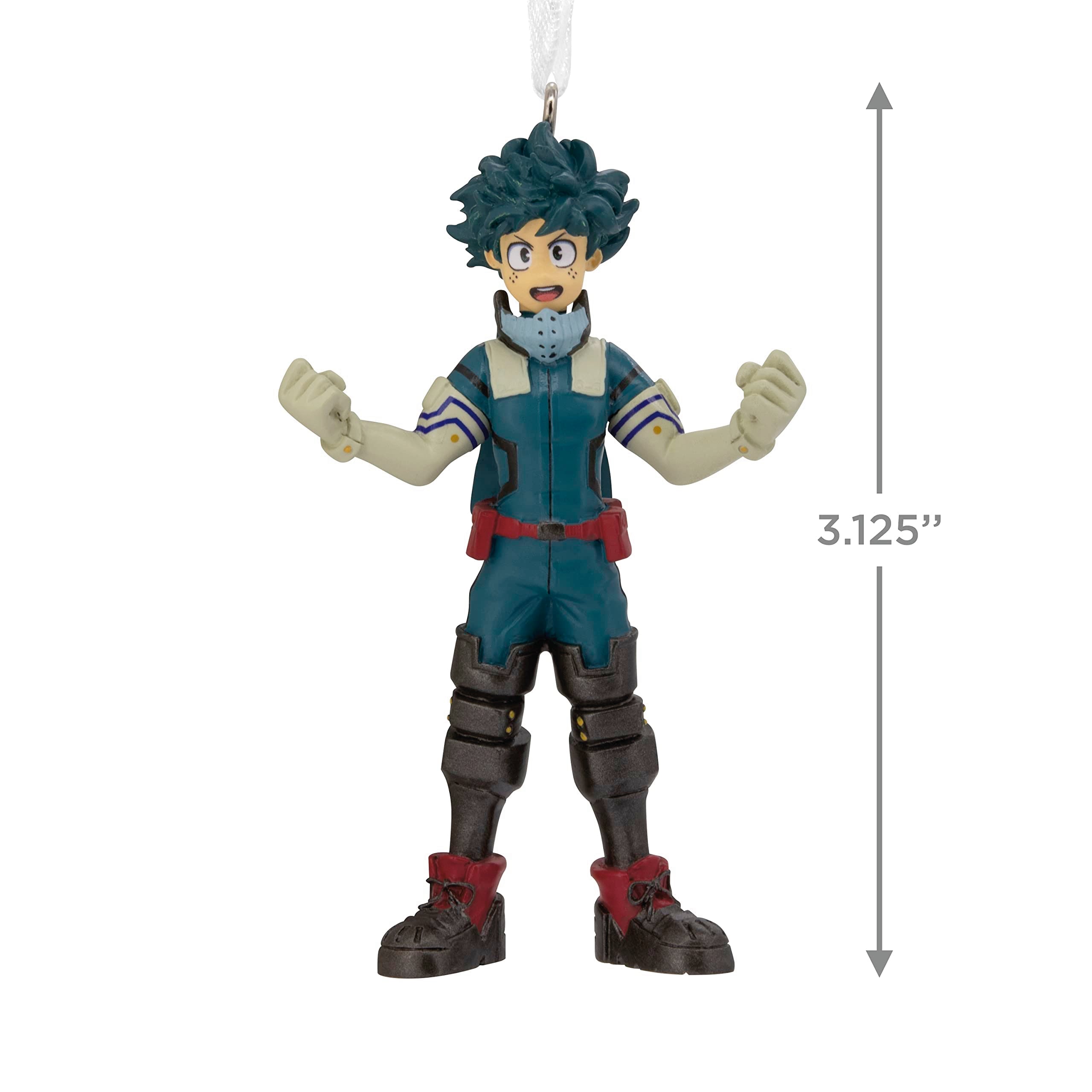 Hallmark My Hero Academia Christmas Ornament - Izuku Midoriya - Resin - Deku Color - Model 0003HCM2203