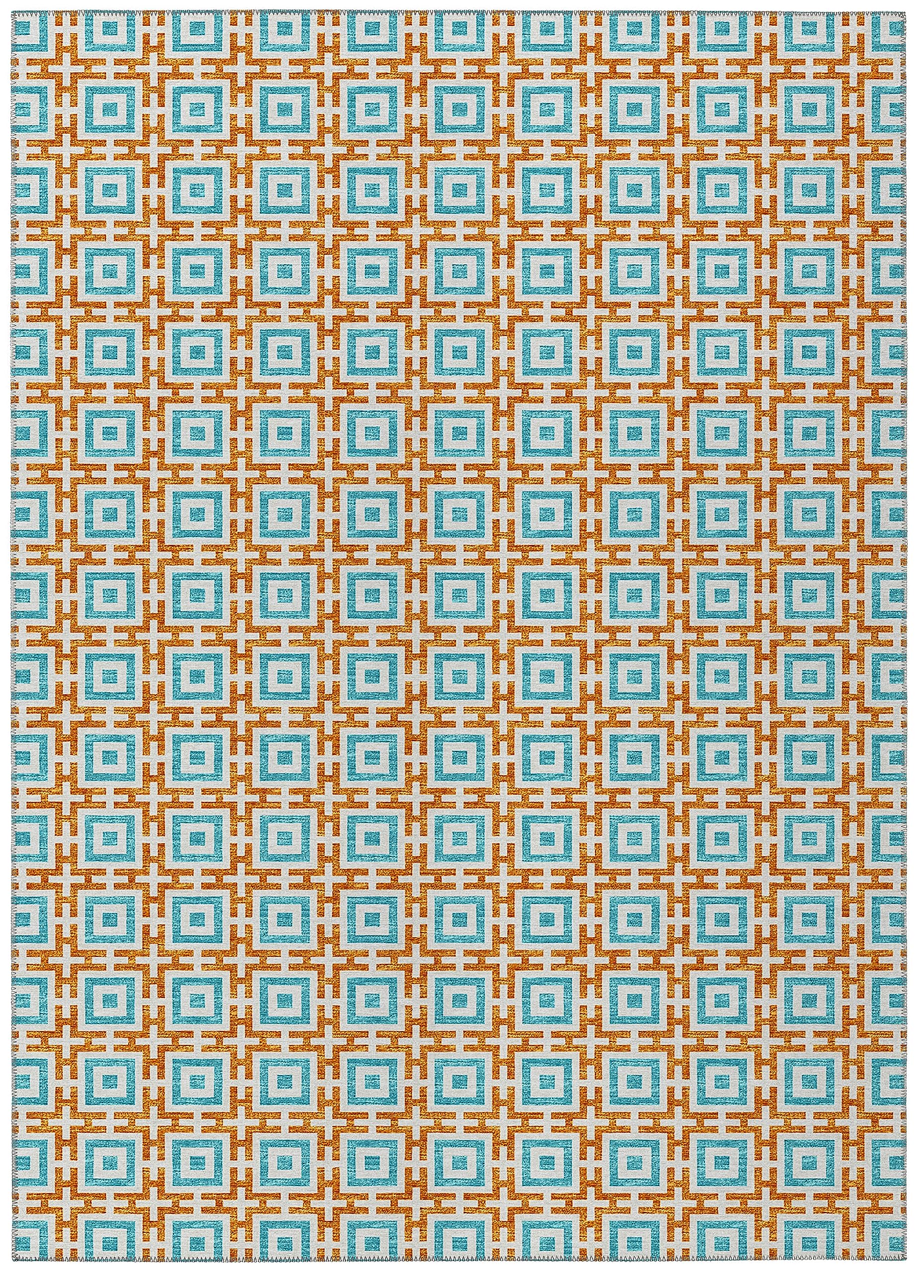 Dalyn Rugs Marlo MO1 Orange 10 x 14 Indoor Outdoor Area Rug, Easy Clean, Machine Washable, Non Shedding, Bedroom, Living Room,