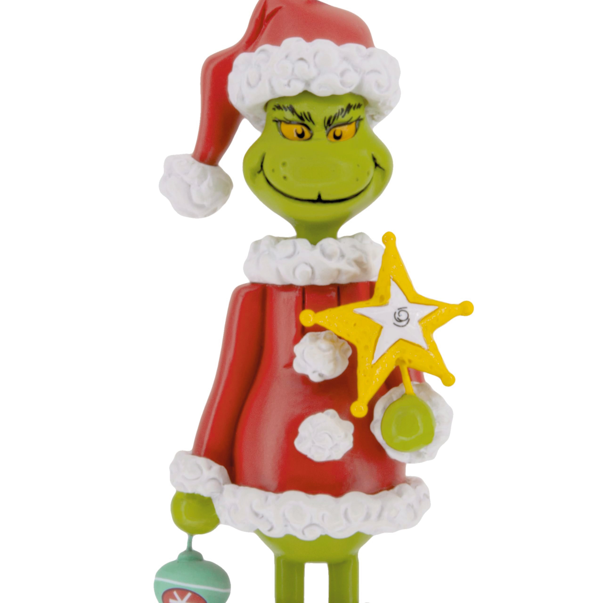 Hallmark Dr. Seuss's How The Grinch Stole Christmas! Grinch Nutcracker Christmas Ornament, Gifts for Dr. Seuss Fans