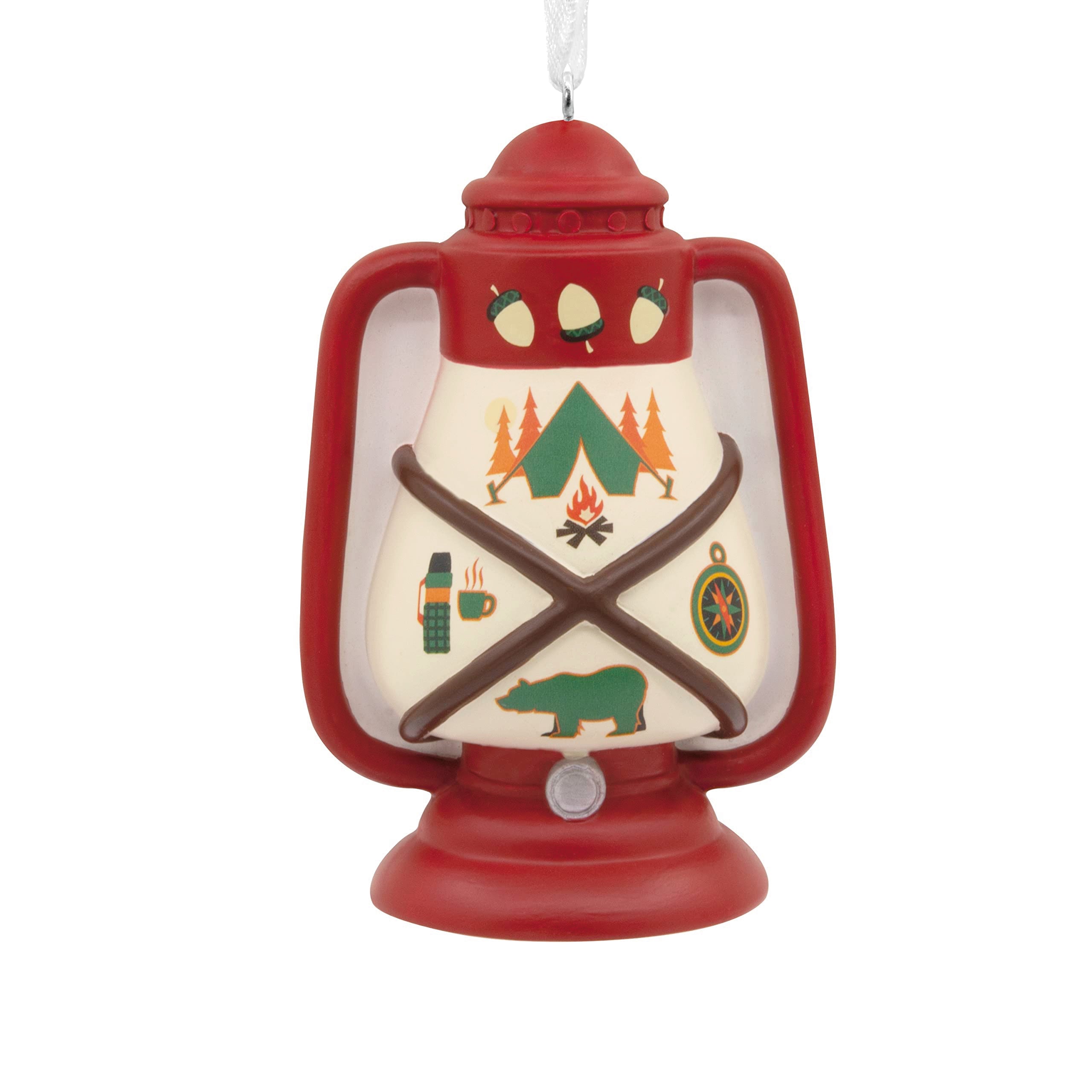 Hallmark Mountain Scene Tree Christmas Ornament