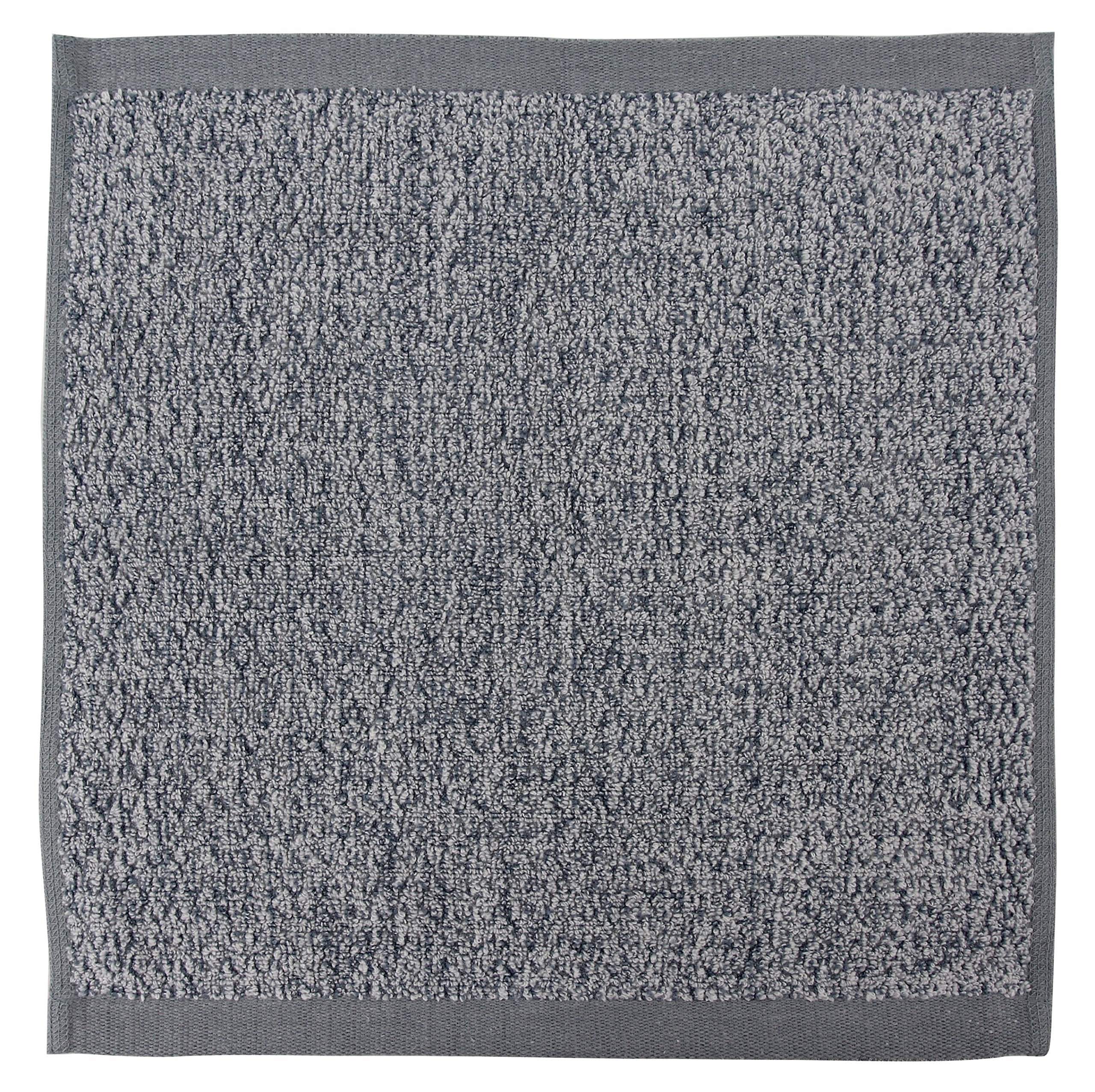 Everplush Diamond Jacquard Washcloth 6 Piece in Dusk