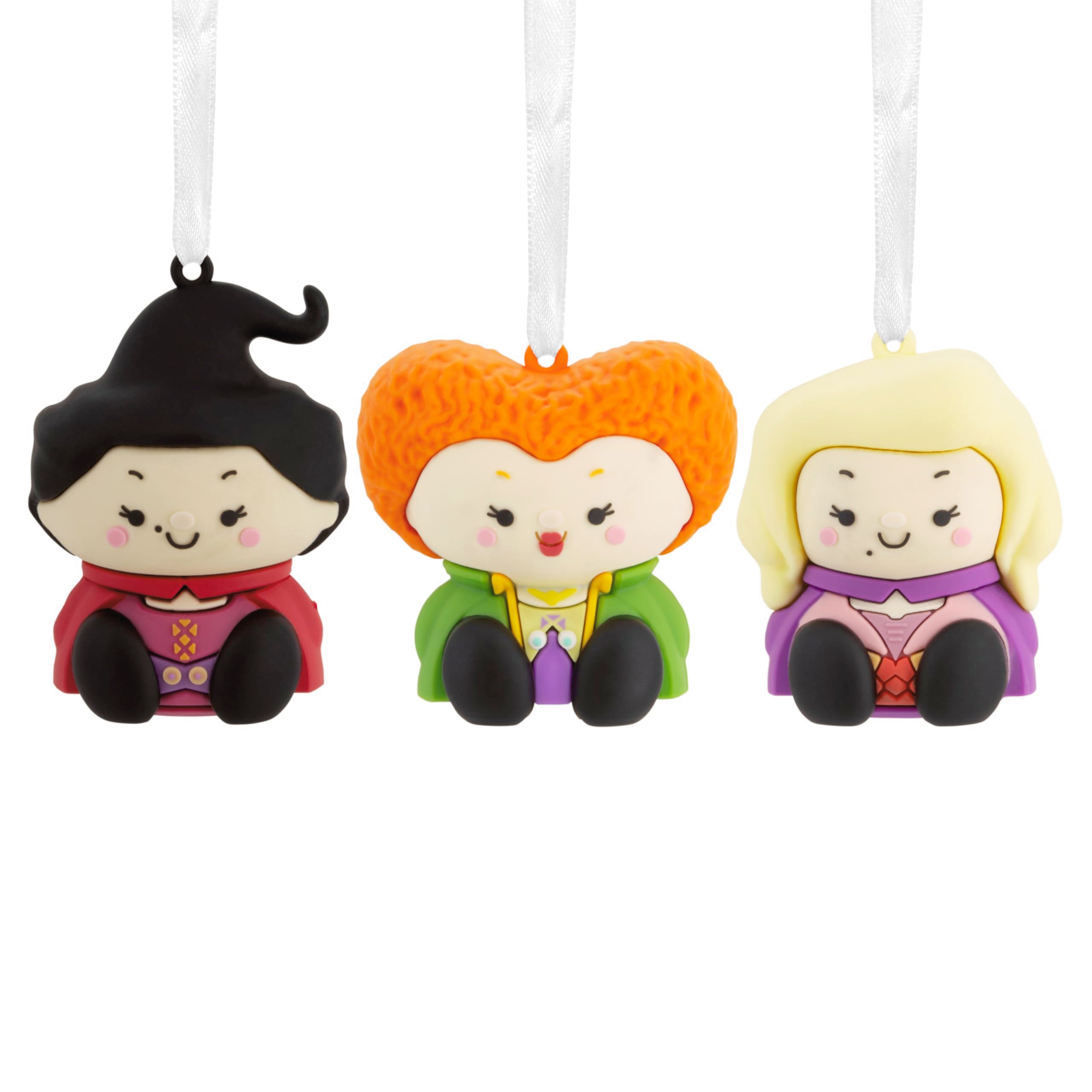 Hallmark Better Together Disney Hocus Pocus Mary, Winifred and Sarah Sanderson Magnetic Ornaments, Set of 3