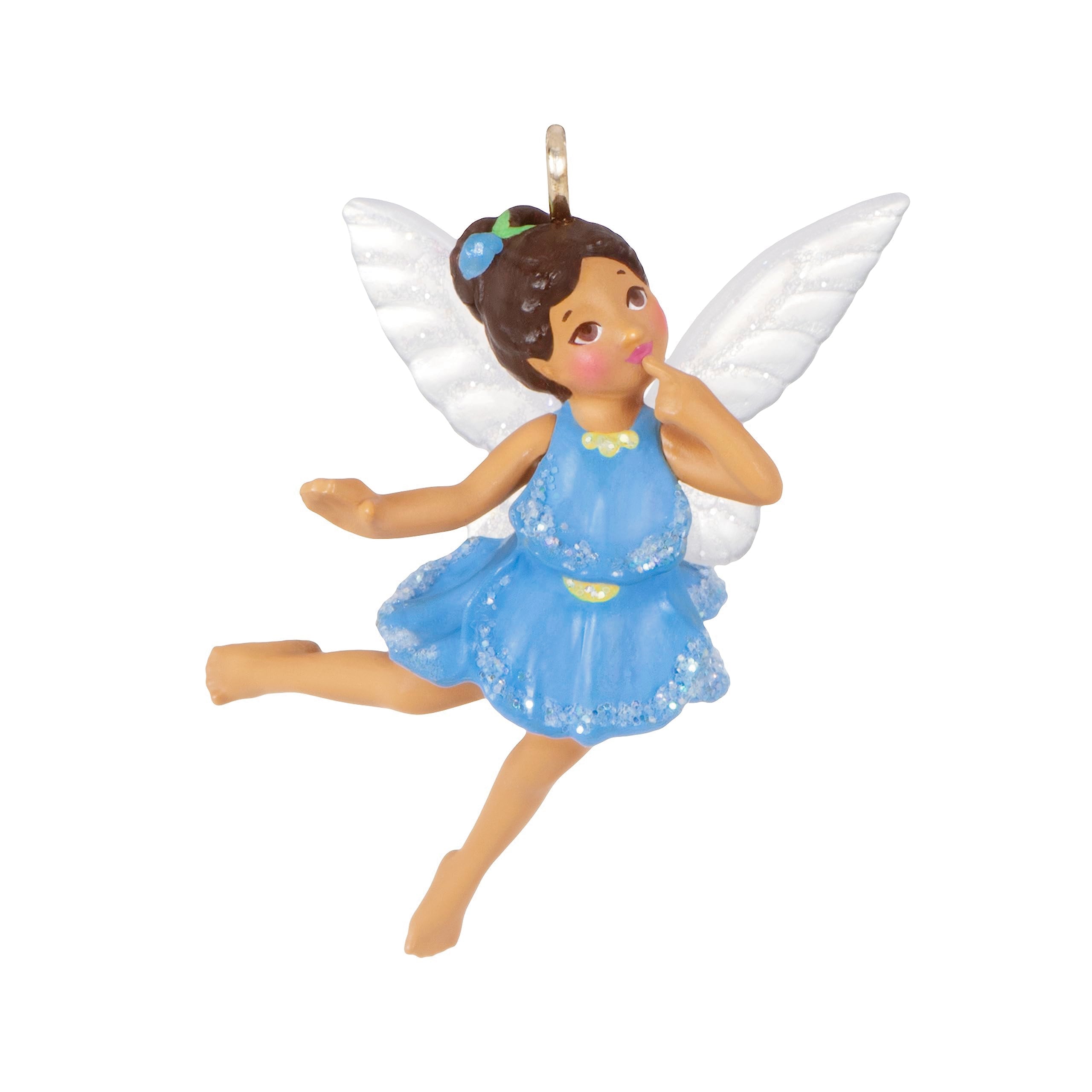Hallmark Keepsake 1.125 Miniature Christmas Ornament 2023, Mini Petite Pansy Fairy