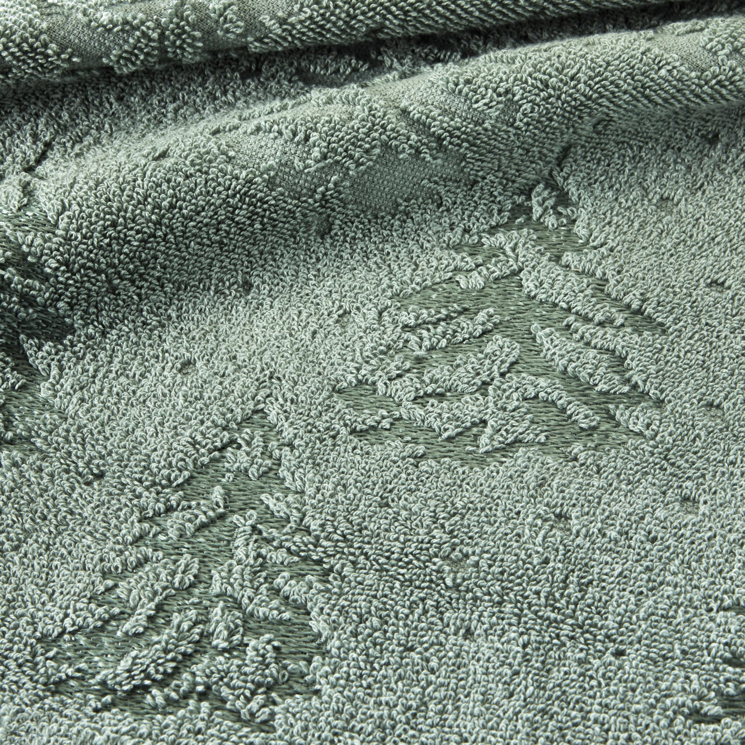 Skl Home Fall/Winter/Christmas Wispy Trees Hand Towel 2Pc Set For Bath/Kitchen/Bar & Gift, Sage