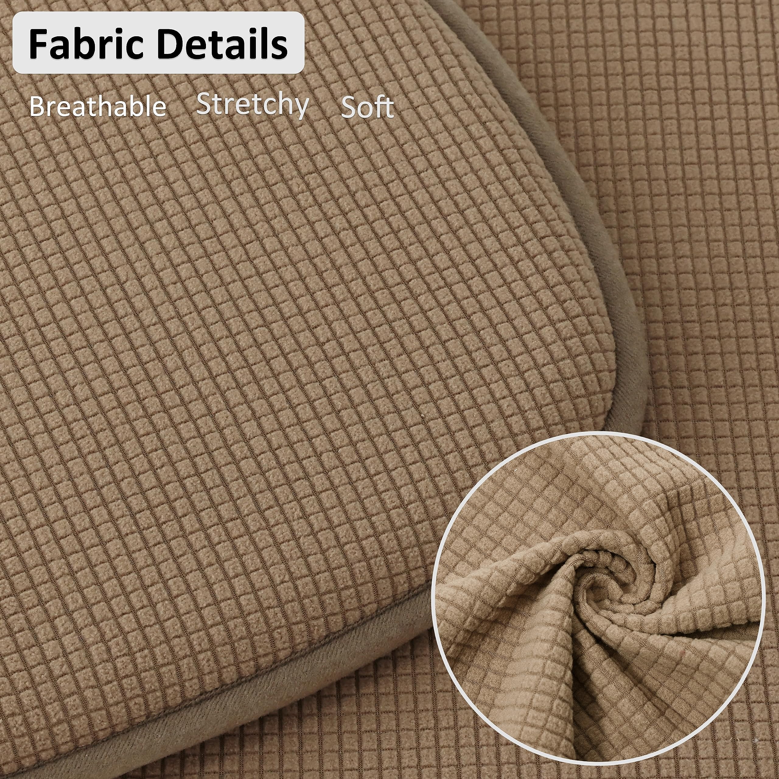 Shinnwa Windsor Chair Cushions Farmhouse Seat Cushion For Kitchen Chairs Brown Non Slip Chair Pads For Dining Room With Foam Pad