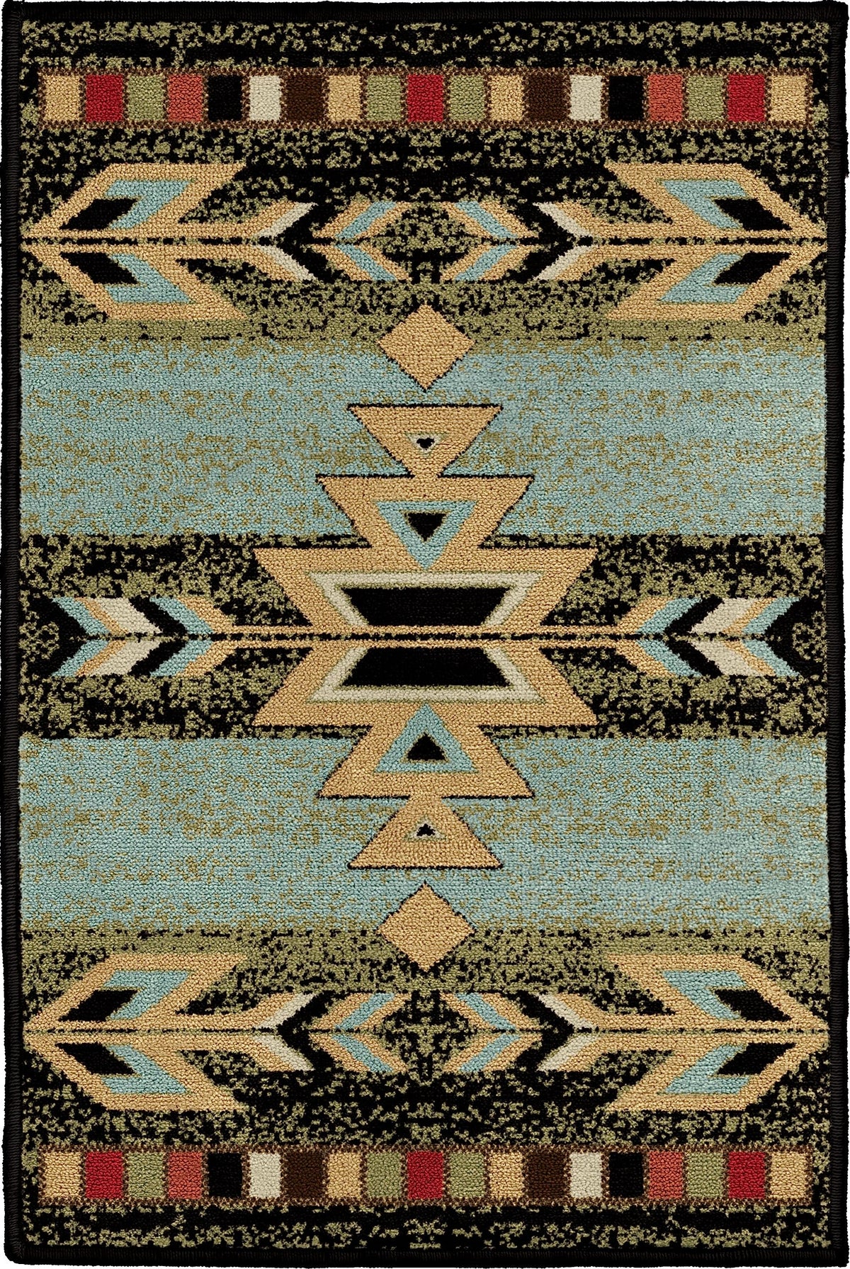 Mayberry Rugs Rio Grande Area Rug, 23X33, Ebony – Homenkitchenshop