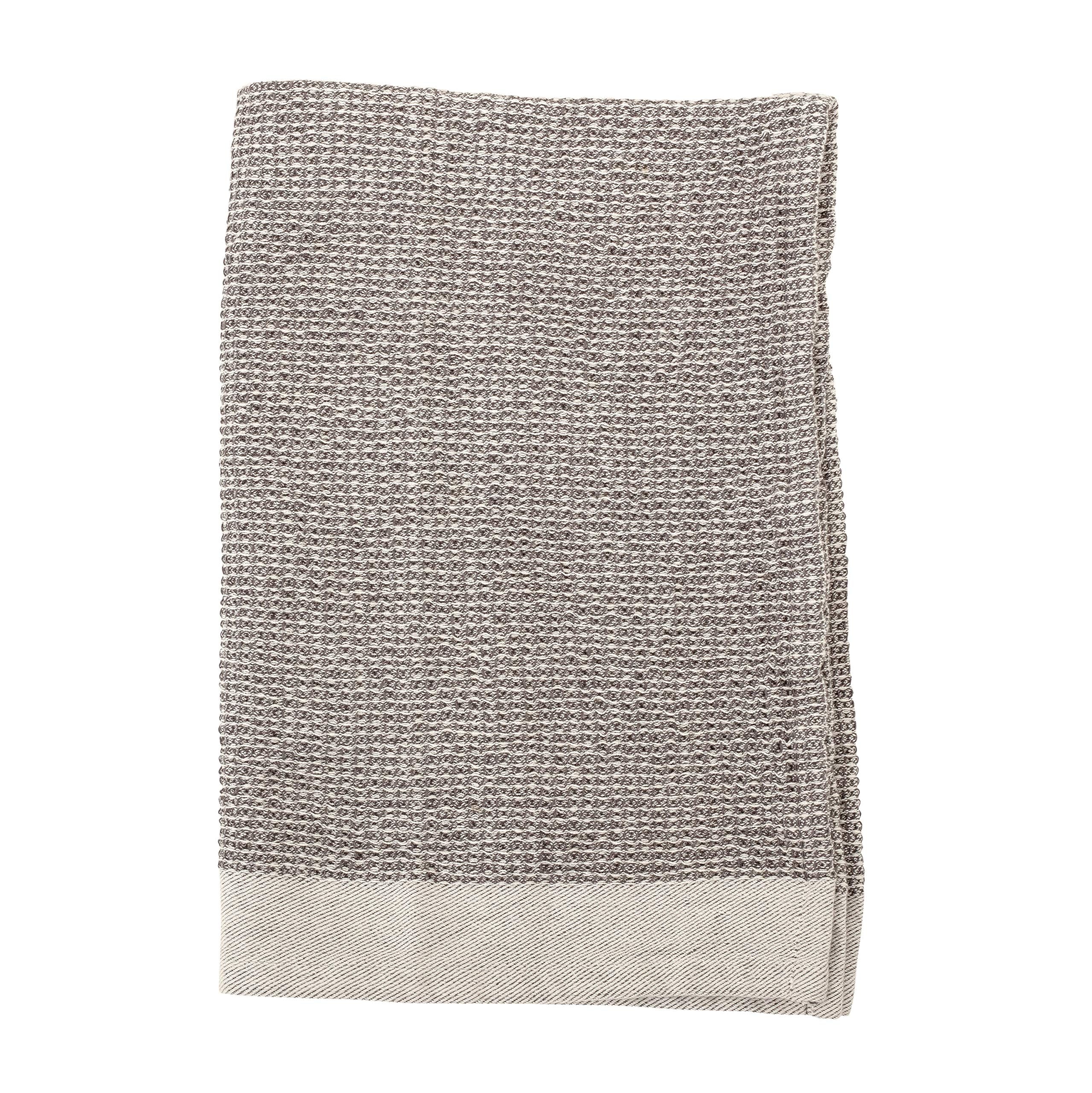 Bloomingville Cotton Waffle Weave Tea Towels (Set Of 2), Grey, 2 Count