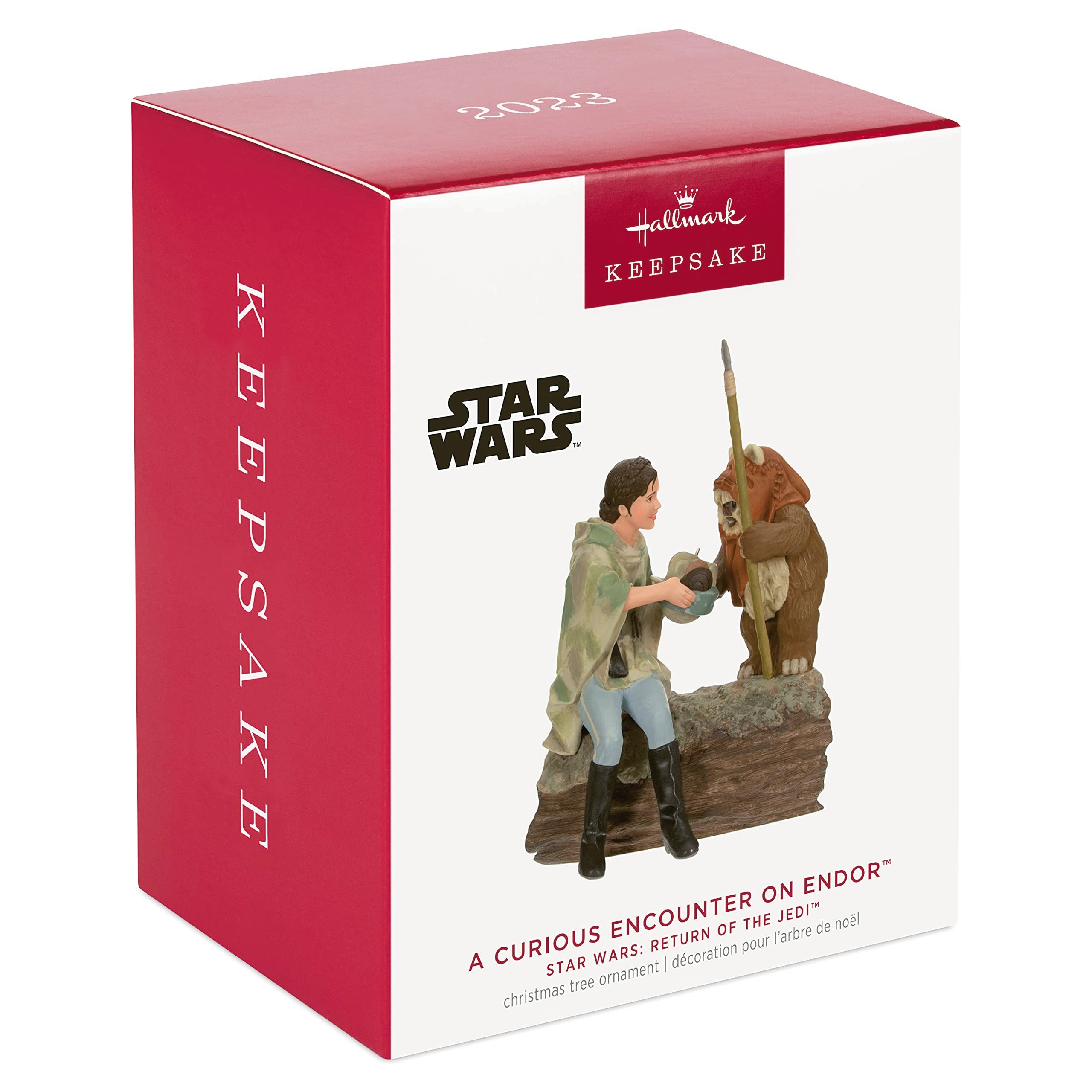 Hallmark Keepsake Christmas Ornament 2023, Star Wars: Return of the Jedi A Curious Encounter on Endor