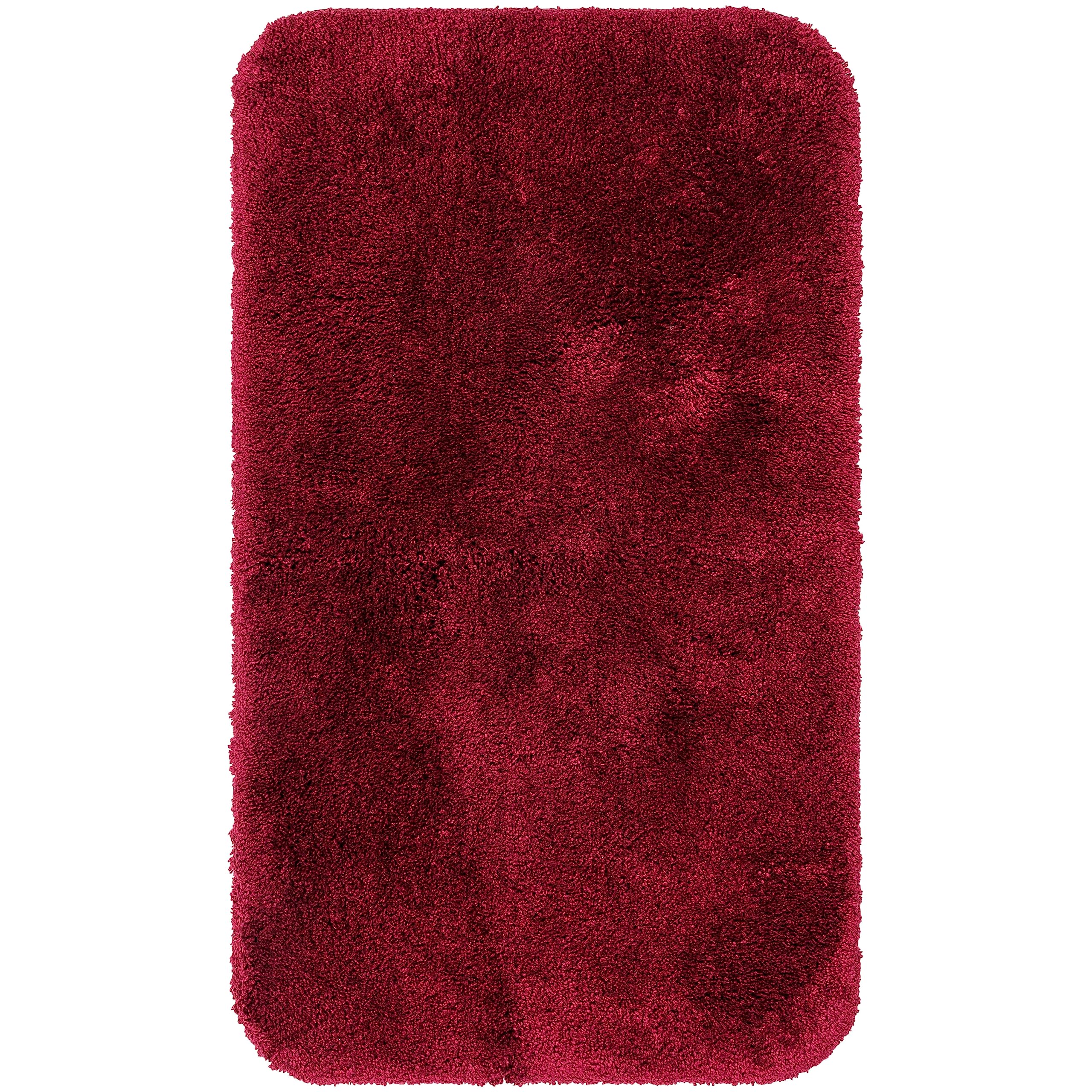 Mohawk Home Goliath Machine Washable Bath Mat 20'' X 34'' Burgundy
