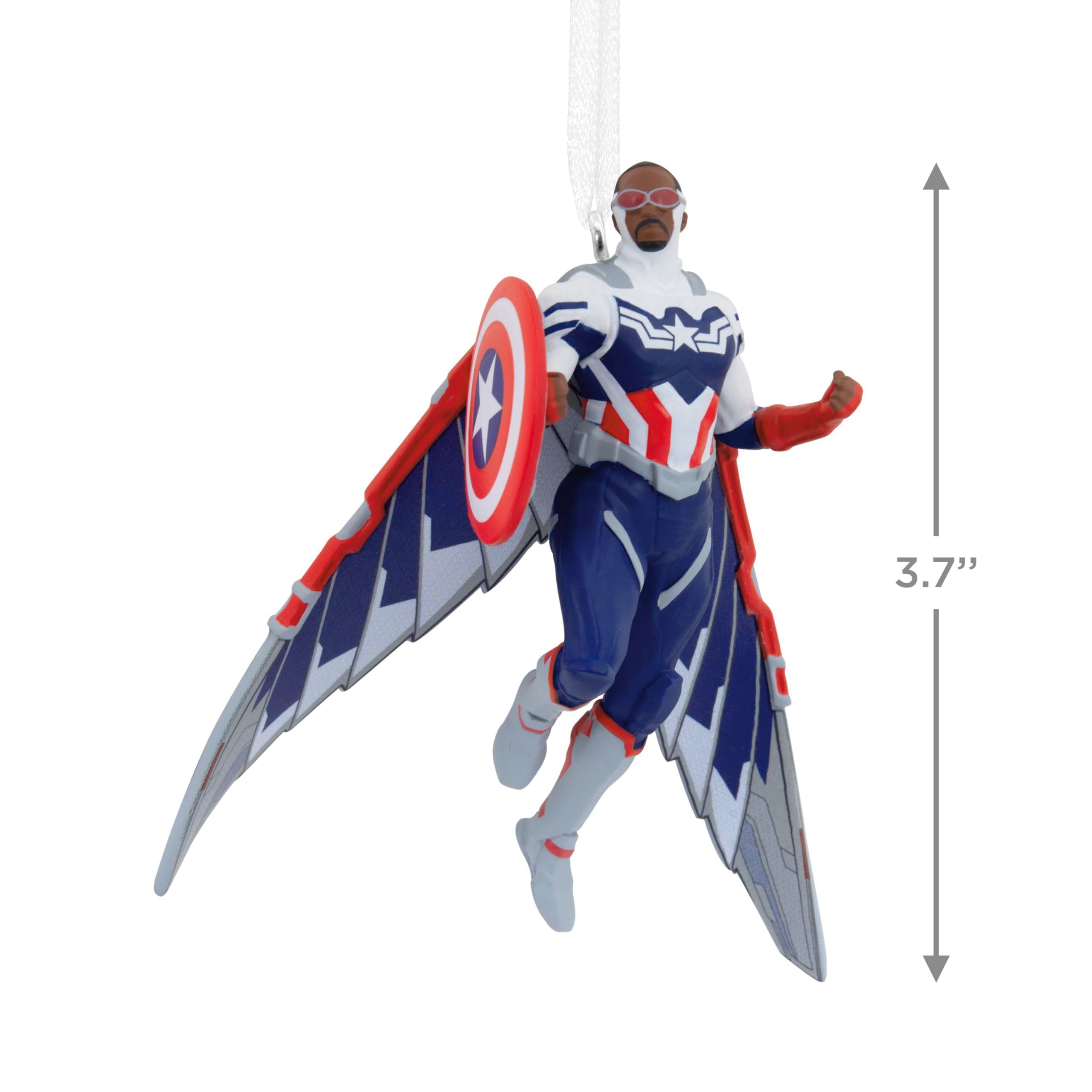 Hallmark Marvel Avengers Captain America Sam Wilson Christmas Ornament (0003HCM0856)