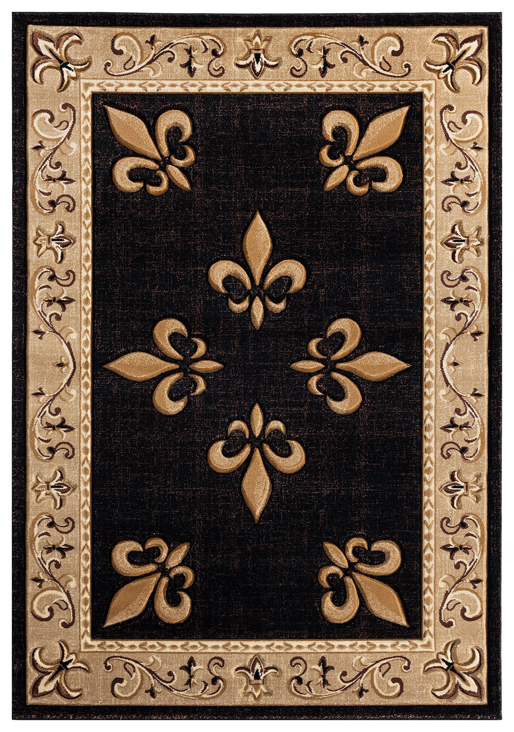 United Weavers of America Bristol Casselton Beige Mat Rug, 27 x 42