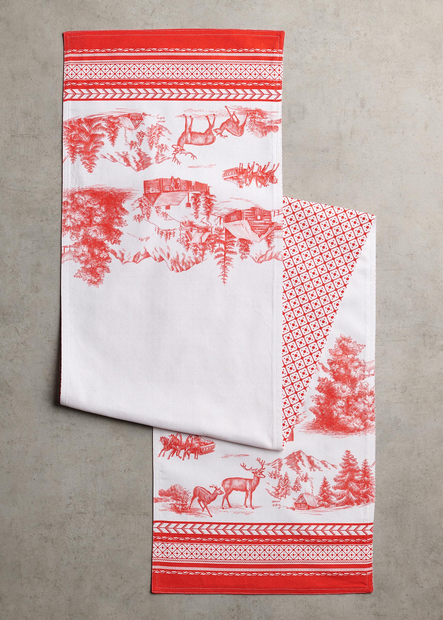 Maison D' Hermine Tablerunner 100% Cotton Table Runner Decorative Table Covers For Mothers Day Gifts, Dining, Wedding, Buffet, W