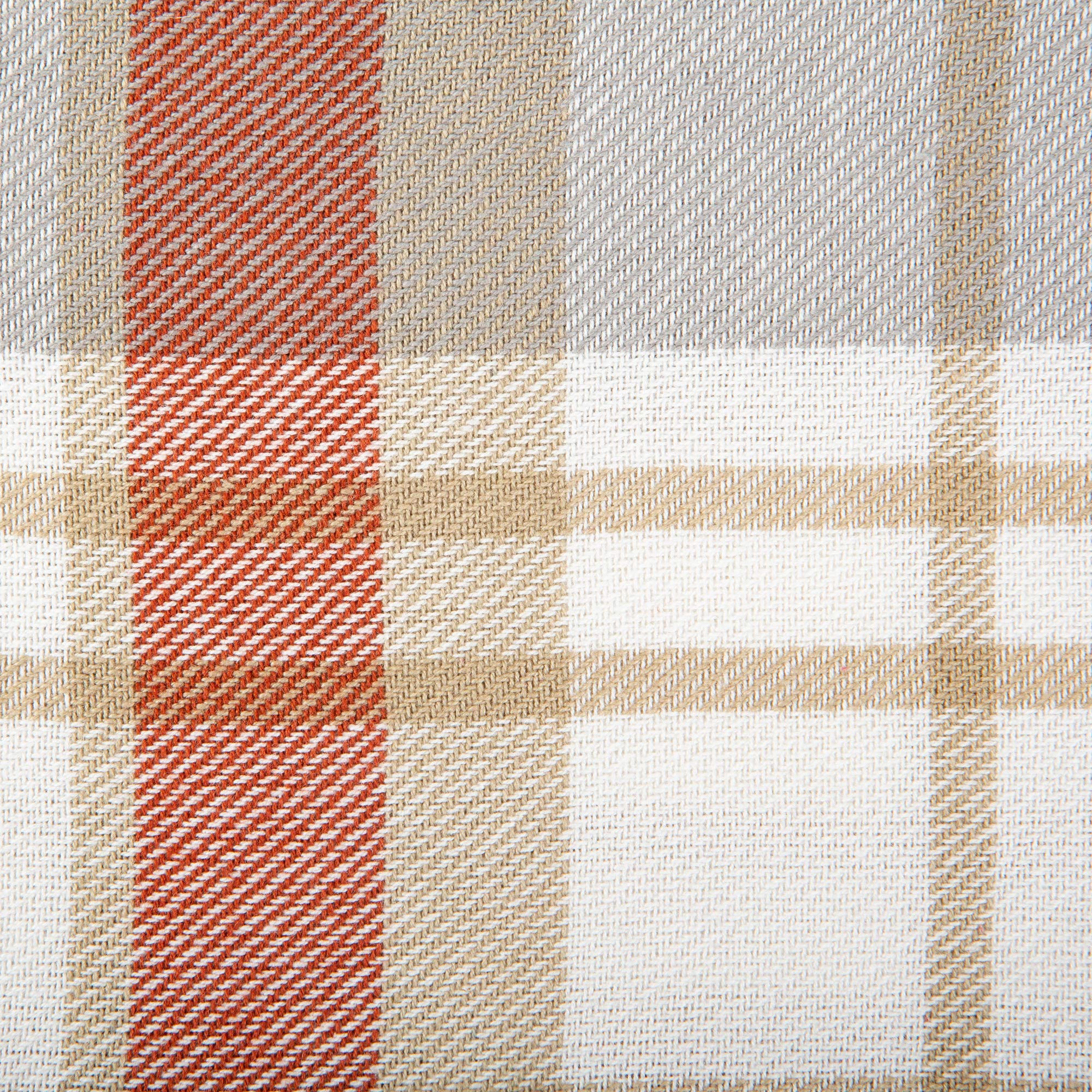 DII Thanksgiving Cozy Picnic  Plaid Napkin Set