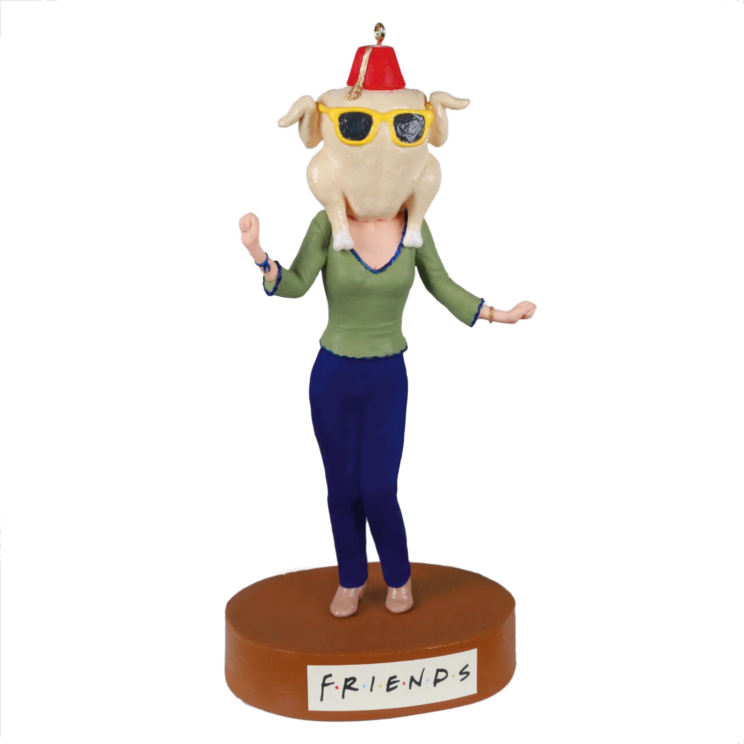 Hallmark Keepsake Christmas Ornament, Friends The One with All The Thanksgivings with Sound, Friends TV Show Gifts