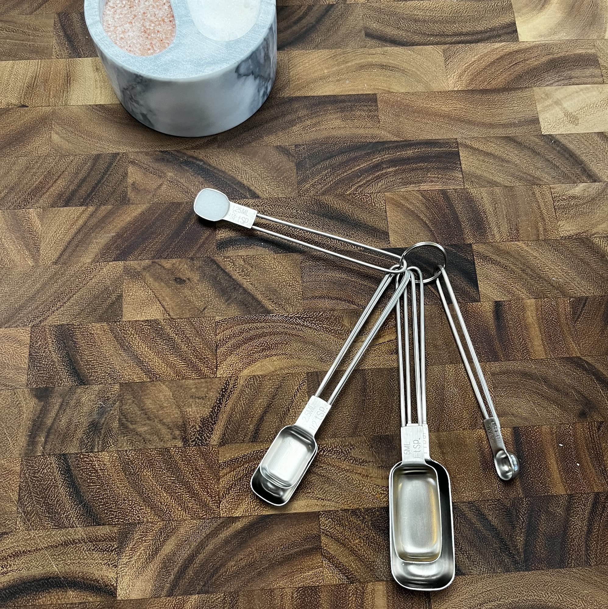 Fox Run Stainless Steel Measuring Cup/Spoon Set, Silver, 6.5 X 3.2 X 2''