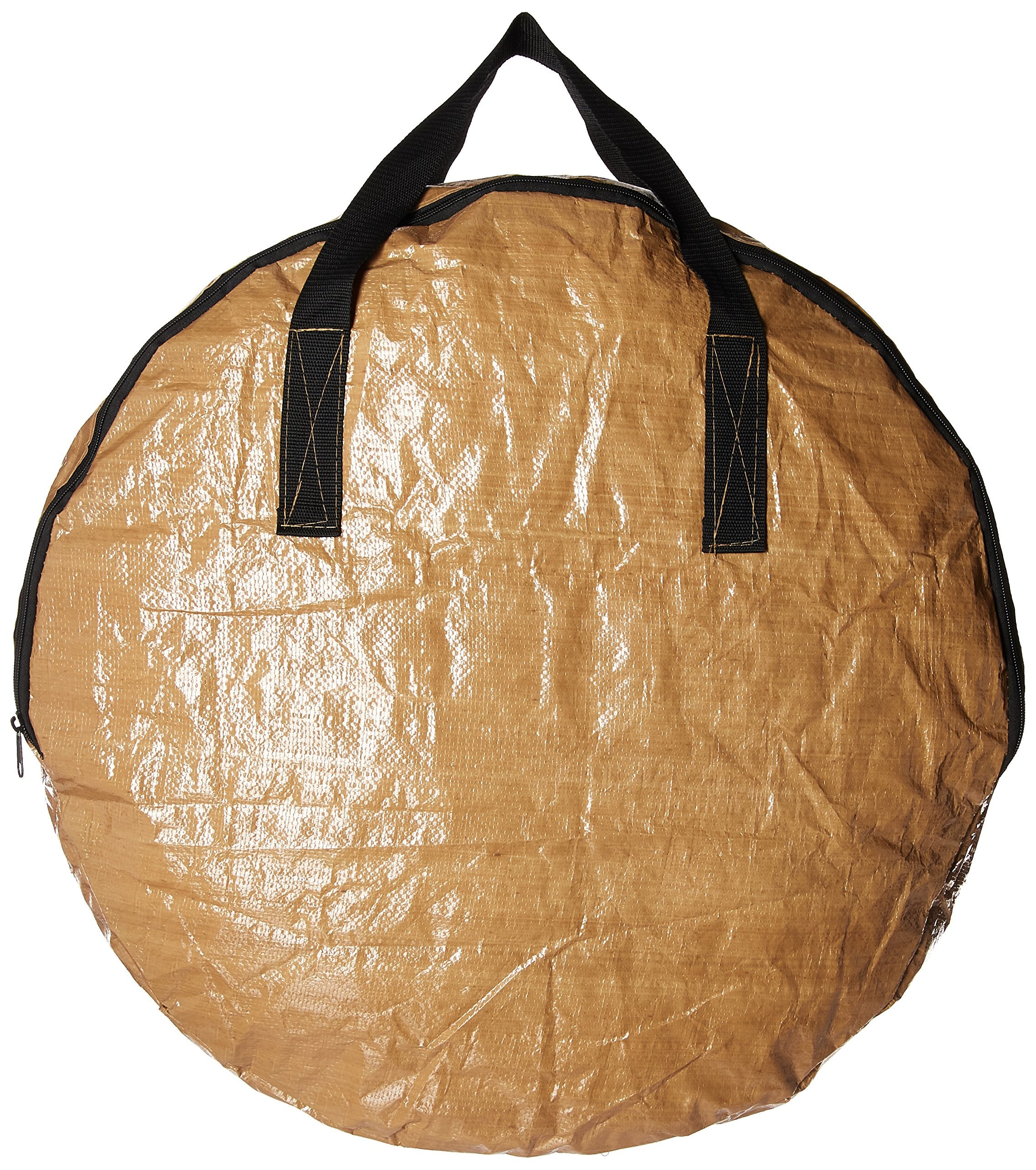 Benefitusa Heavy Duty Christmas Wreath Storage Bag (Tan, For 24-Inch Wreaths)