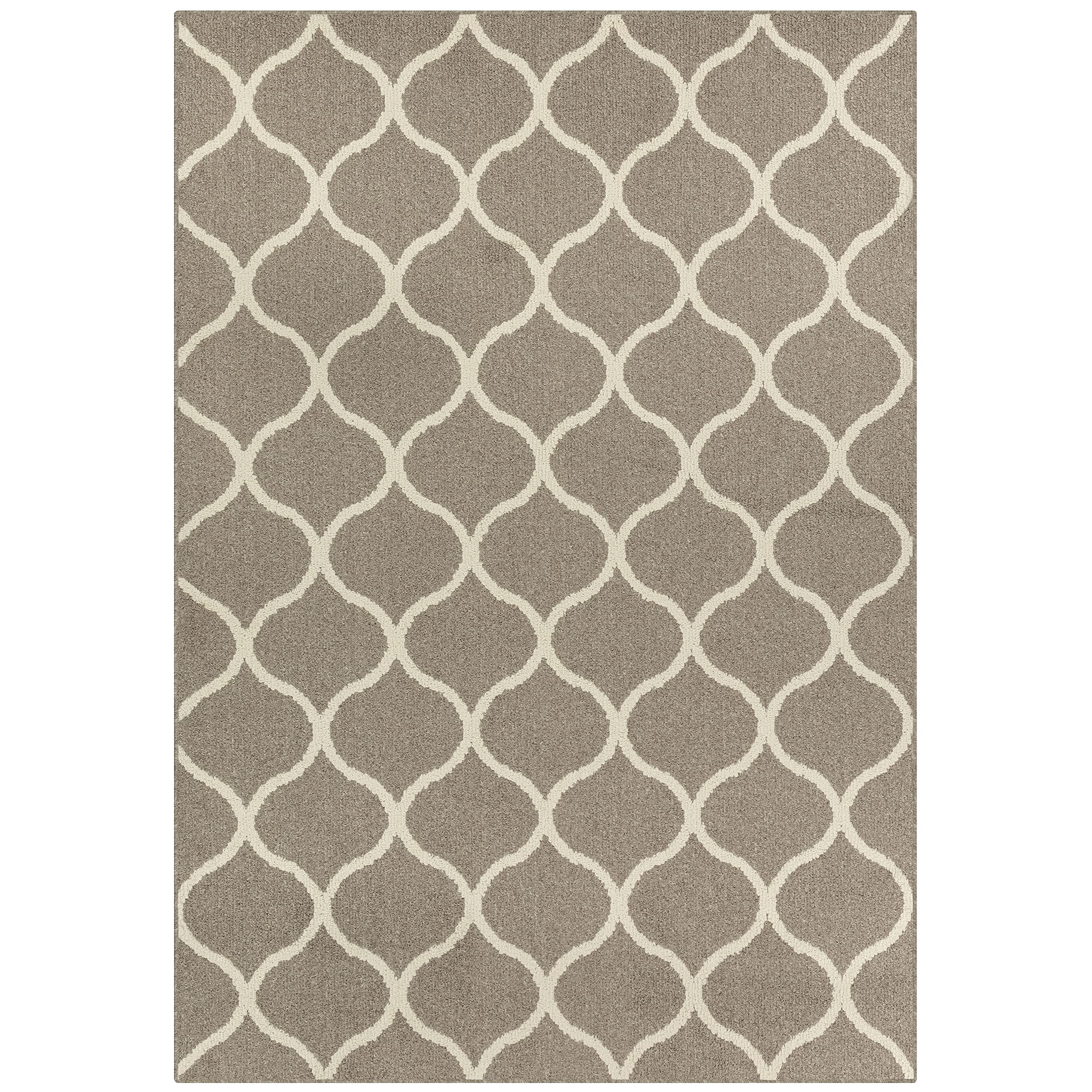 Maples Rugs Rebecca Contemporary Area Rugs for Living Room & Bedroom [Made in USA], 5 x 7, Koala