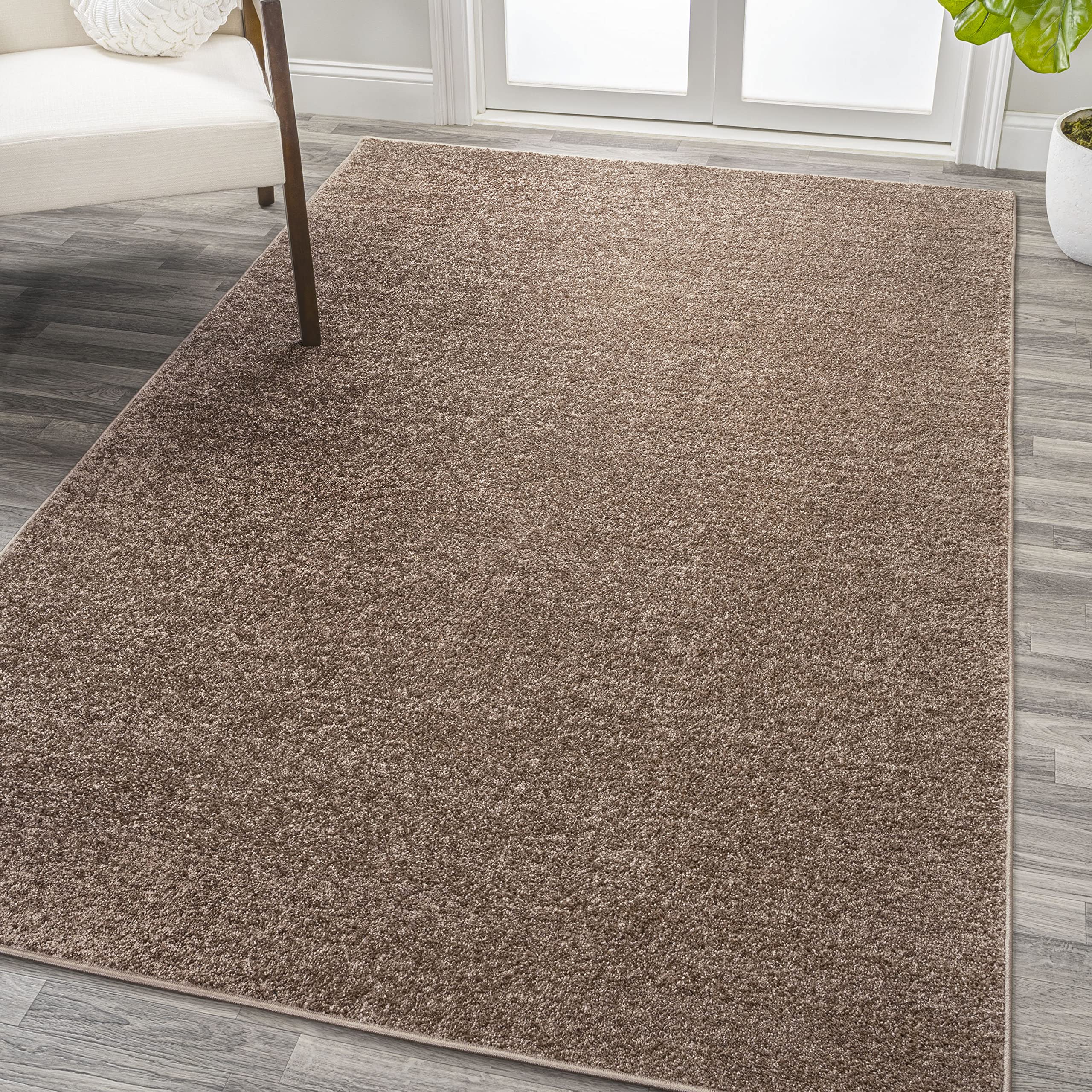 JONATHAN Y SEU100J-14 Haze Solid Low-Pile Indoor Area Rug, Coastal, Bohemian, Minimalist, Classic, Casual for Bedroom,Kitchen,Li