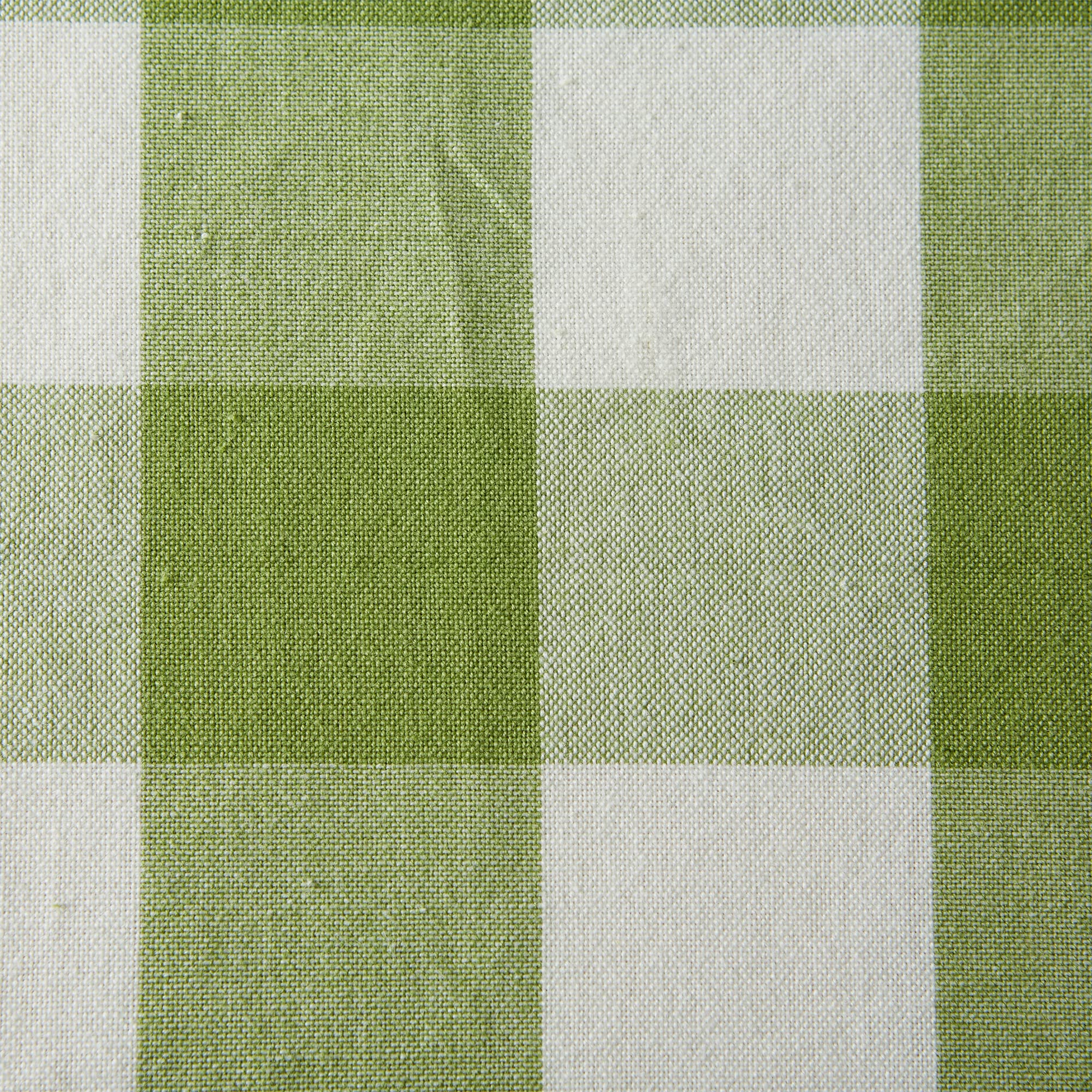 Dii Buffalo Check Collection, Classic Farmhouse Tablecloth, Tablecloth, 52X52, Antique Green