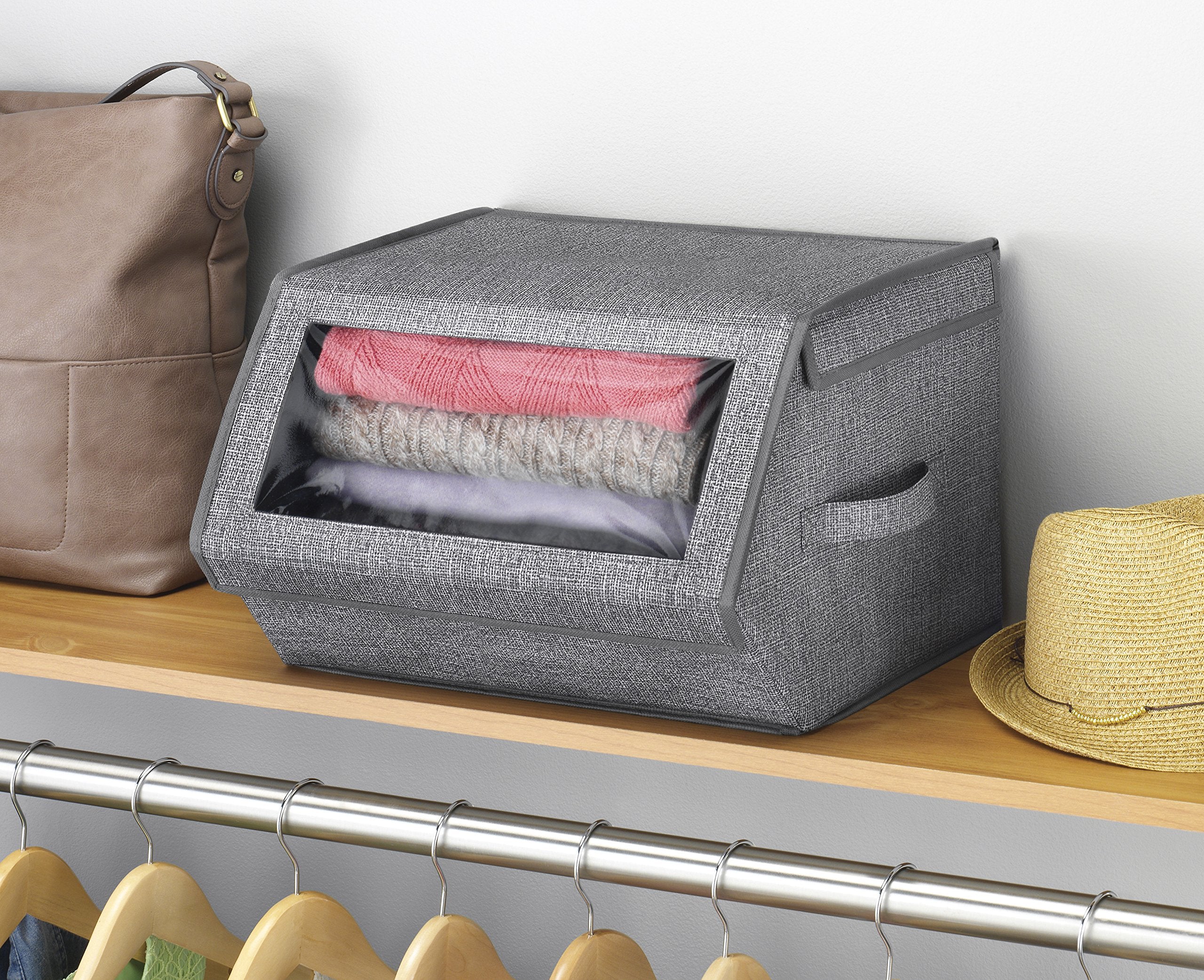 Stackable Window Box Gray