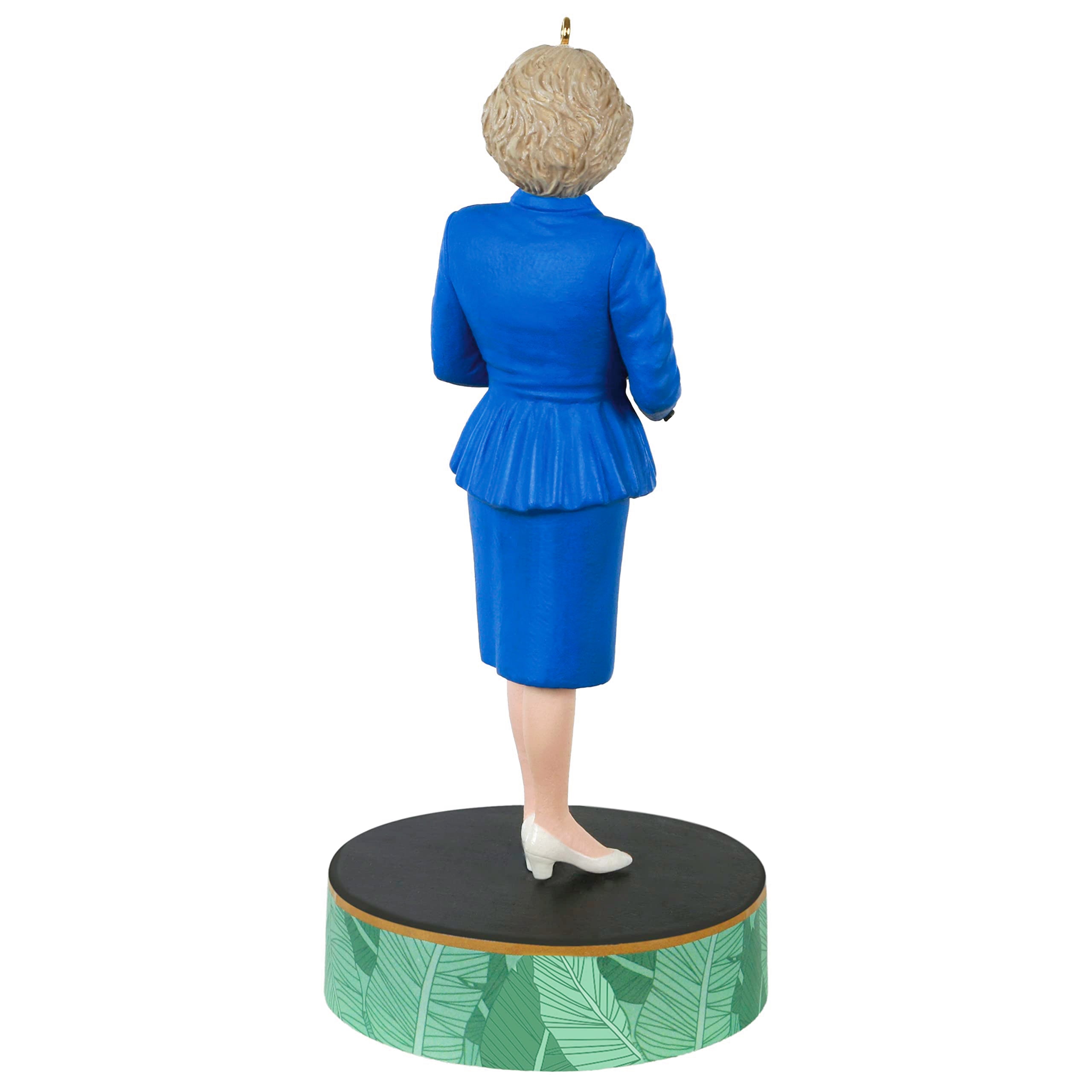 Hallmark Keepsake Christmas Ornament, The Golden Girls Rose Nylund Ornament With Sound, TV Show Gifts