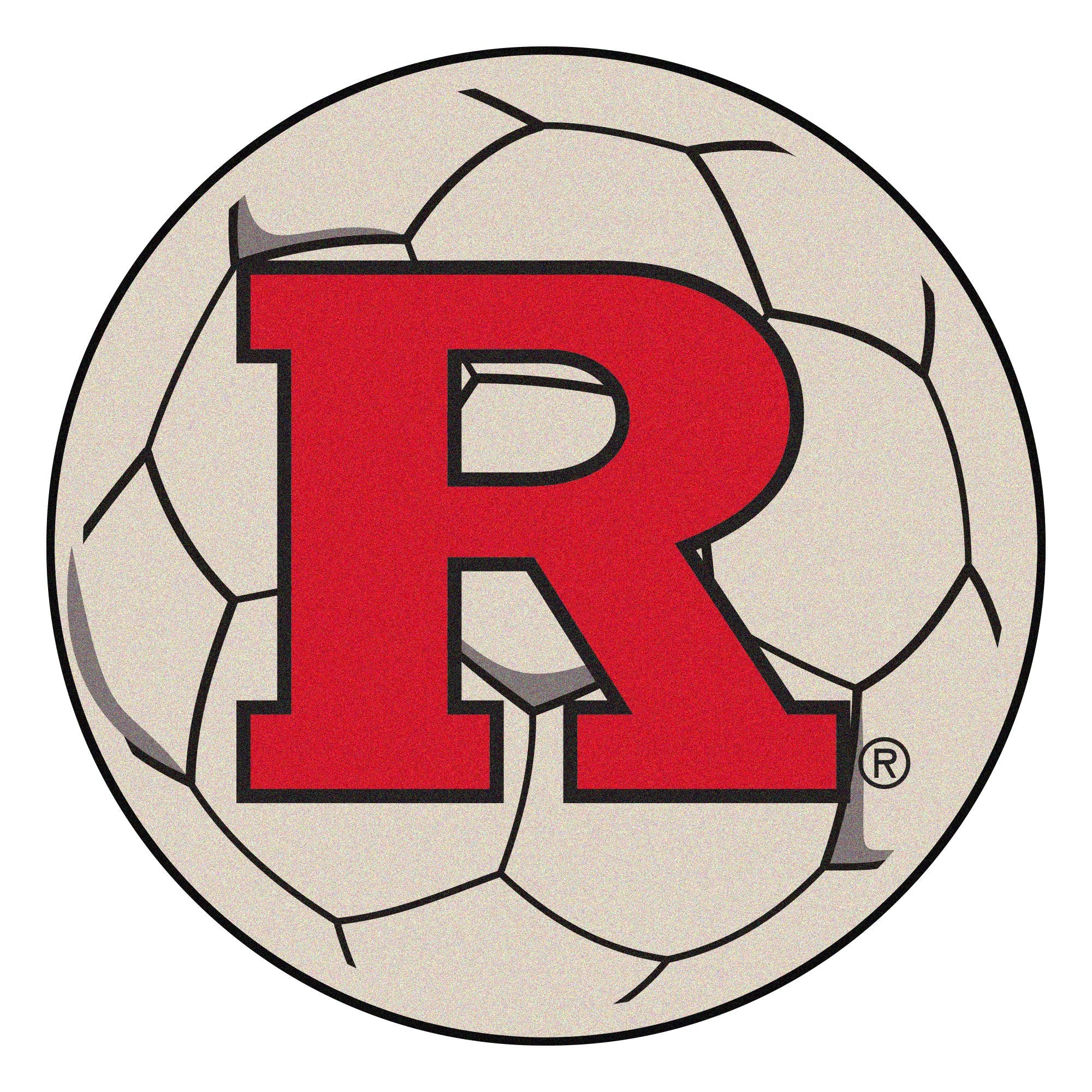 Fanmats Rutgers Soccer Ball 27 diameter