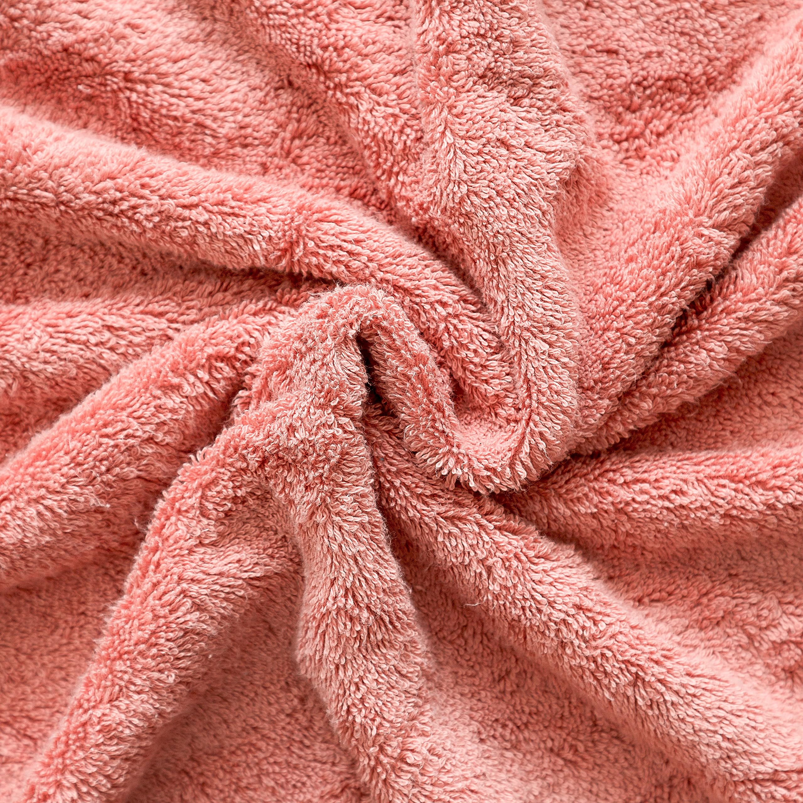 Cotton Paradise Oversized Bath Sheet  100% Cotton 40x80 Clearance Bath Towel Sheet  Jumbo Large Bath Towel for Bathroom  Coral Bath Sheet