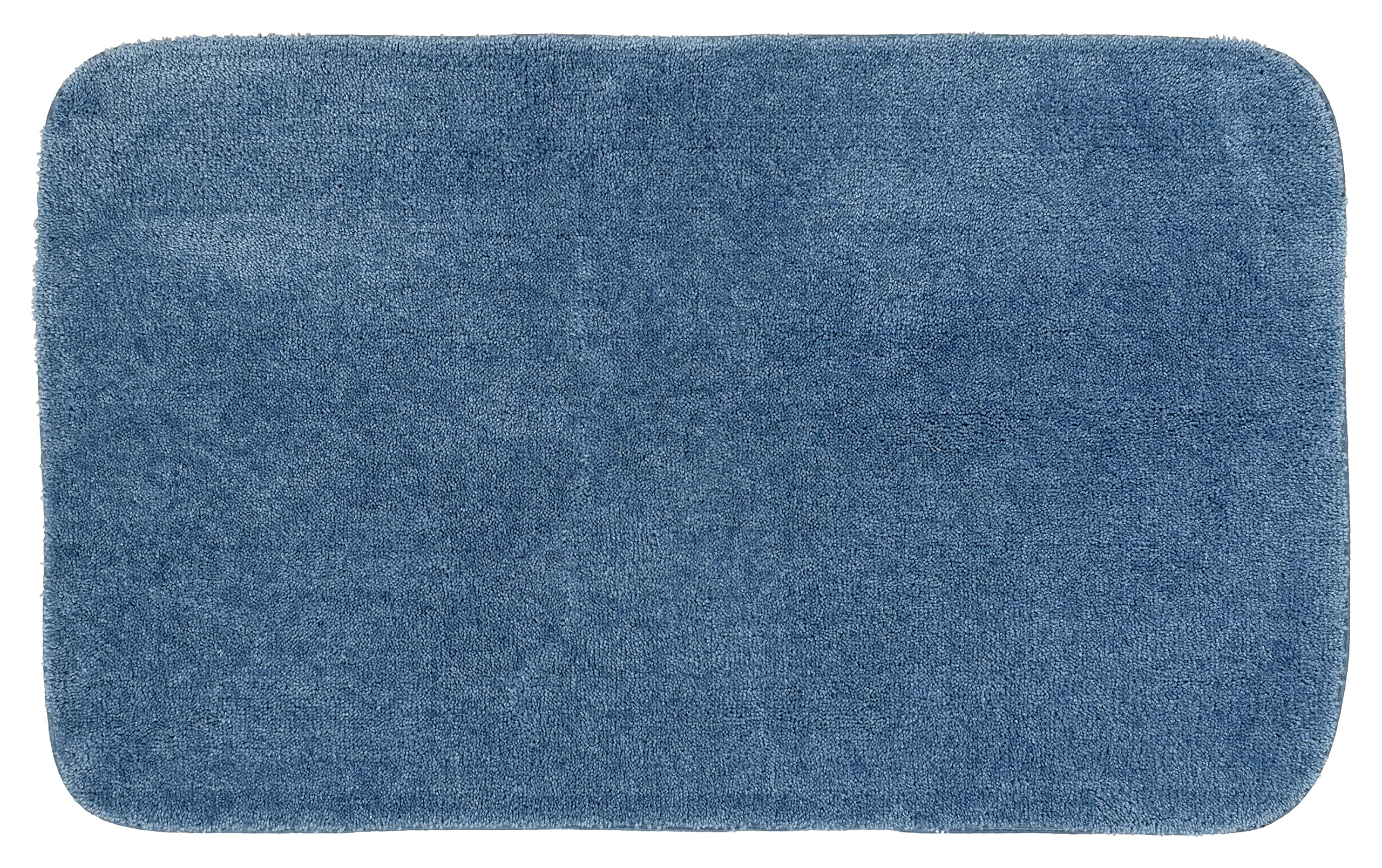 Garland Rug Traditional Bath Rug, 30-Inch By 50-Inch, Basin Blue