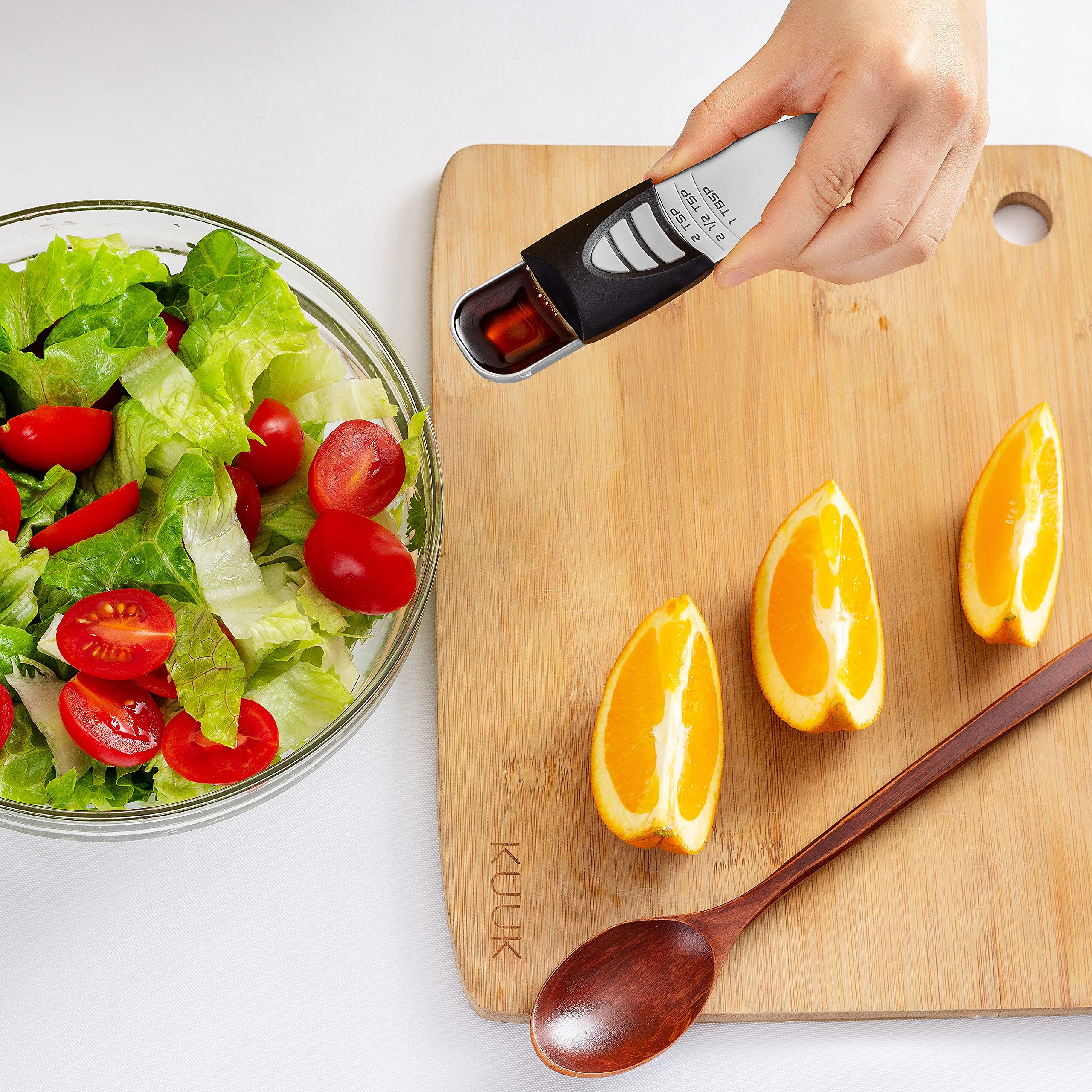 Kitchenart Pro Adjust-A-Tablespoon, Stainless Steel Measuring Spoon
