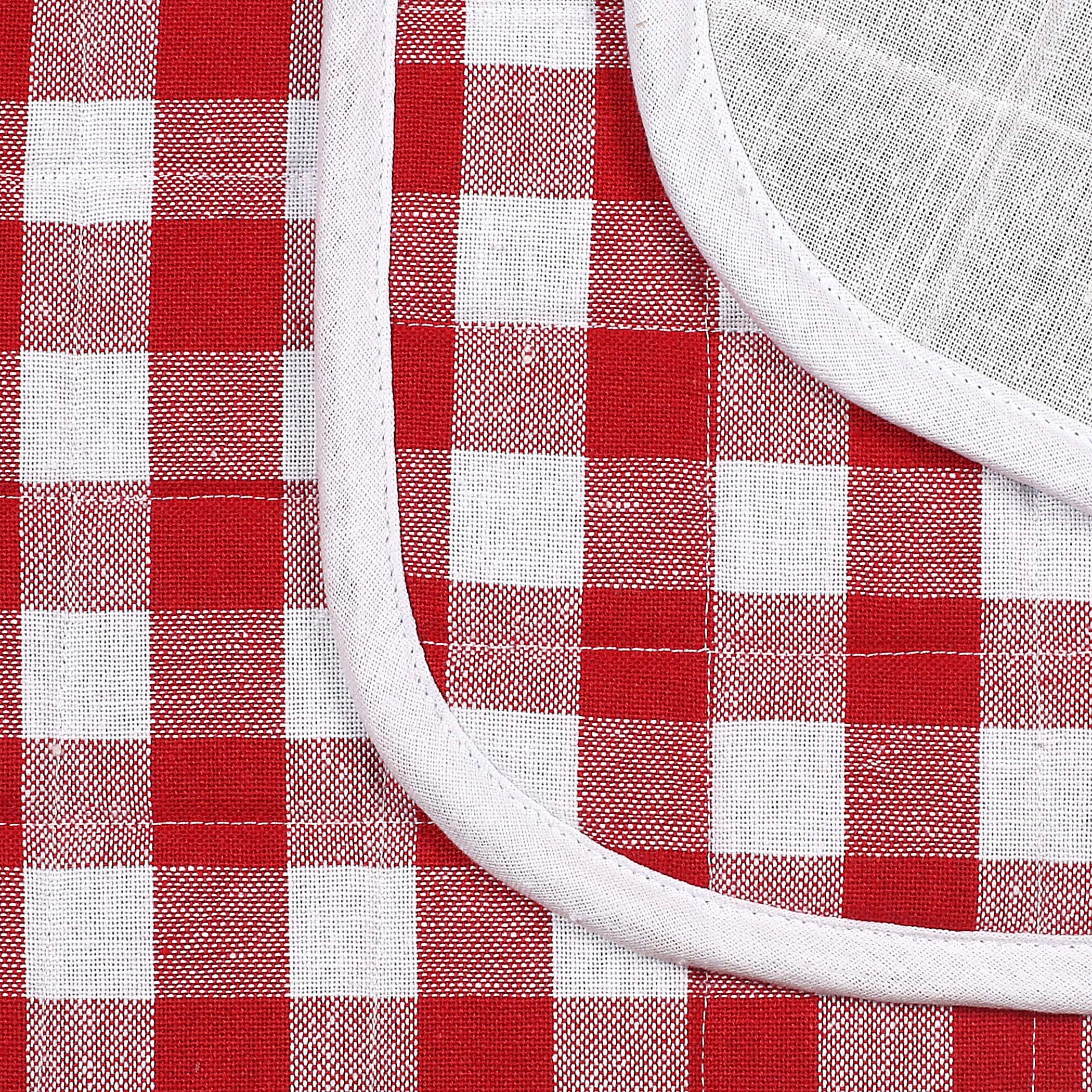 2-Piece Dish Drying Mat Set 16''X18'' Buffalo Classic Check Plaid - Red,Dish Drying Mat,Buffalo Check Drying Mat,Buffalo Plaid D