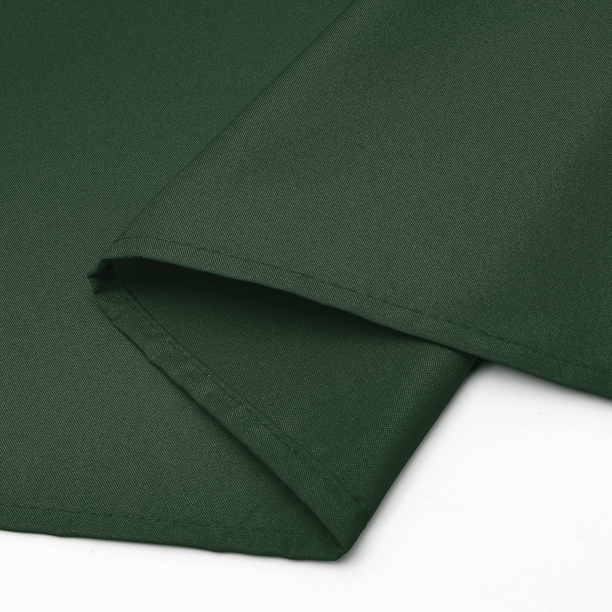 Wewoch Hunter Green Rectangle Tablecloth Wrinkle Resistant Washable Fabric Table Cloth For Dining,Kitchen, Parties Weddings And