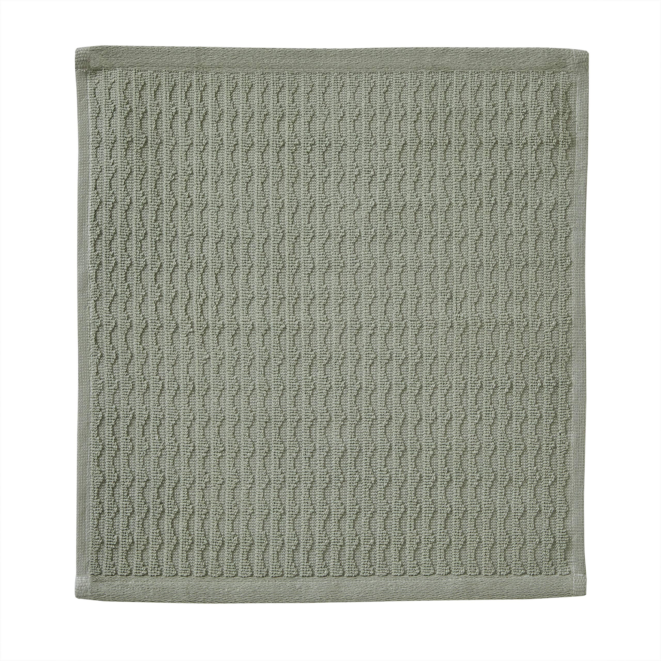 Skl Home By Saturday Knight Ltd. Longborough Washcloth (4-Pack), Sage, 12X12