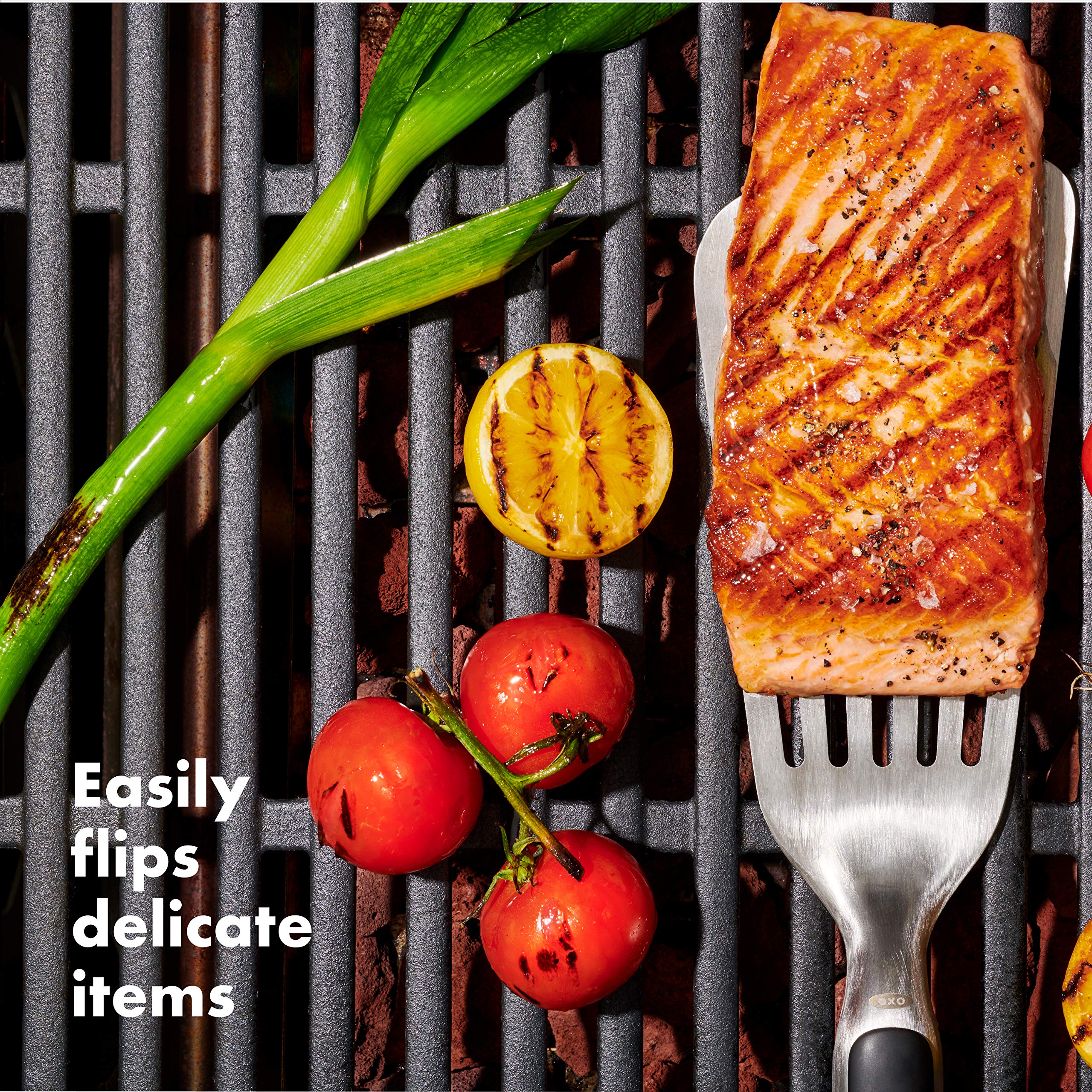 Oxo Good Grips Grilling Tools, Precision Turner, Black